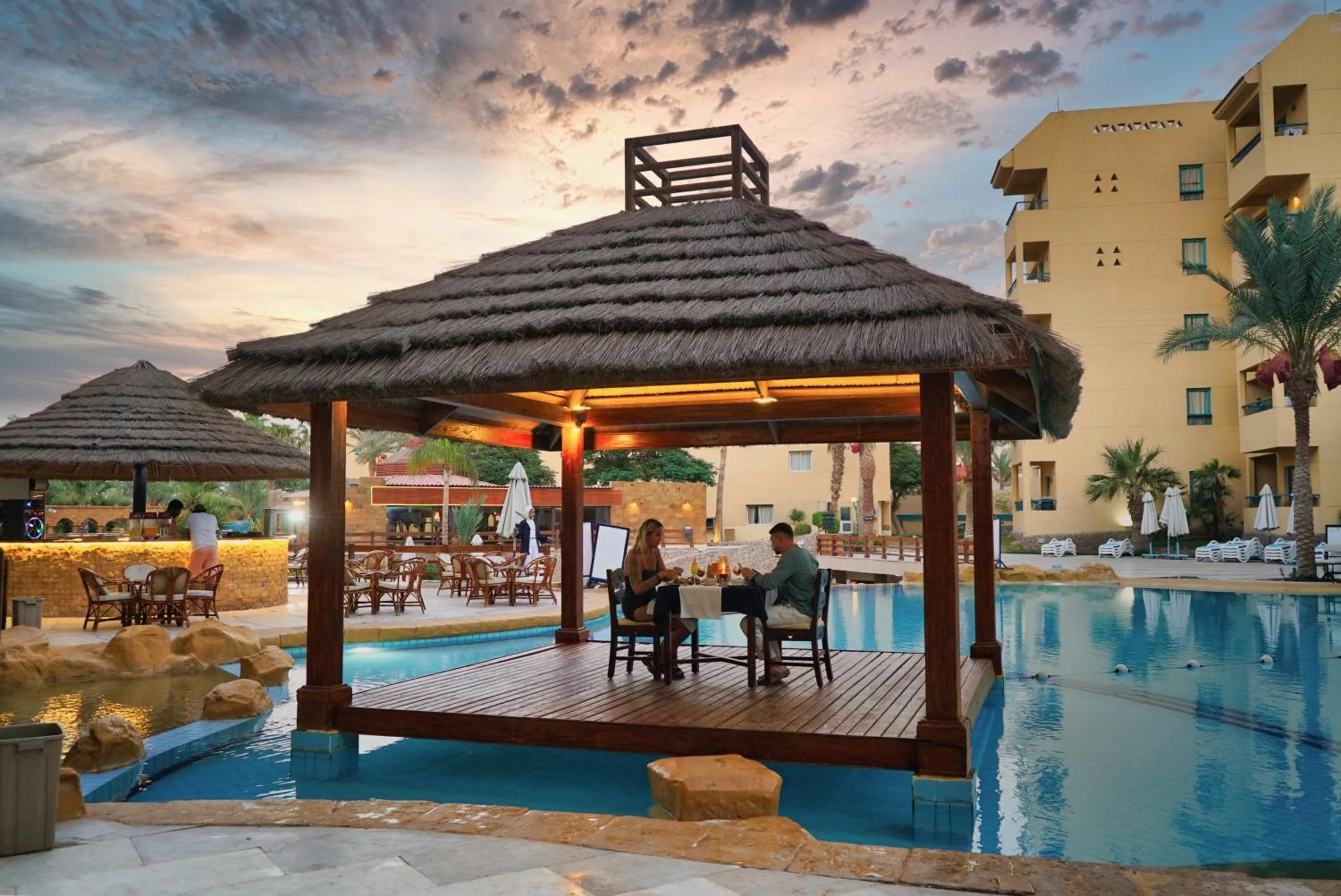 Restaurant/places to eat in Eagles Downtown Zahabia Resort & Aqua Park