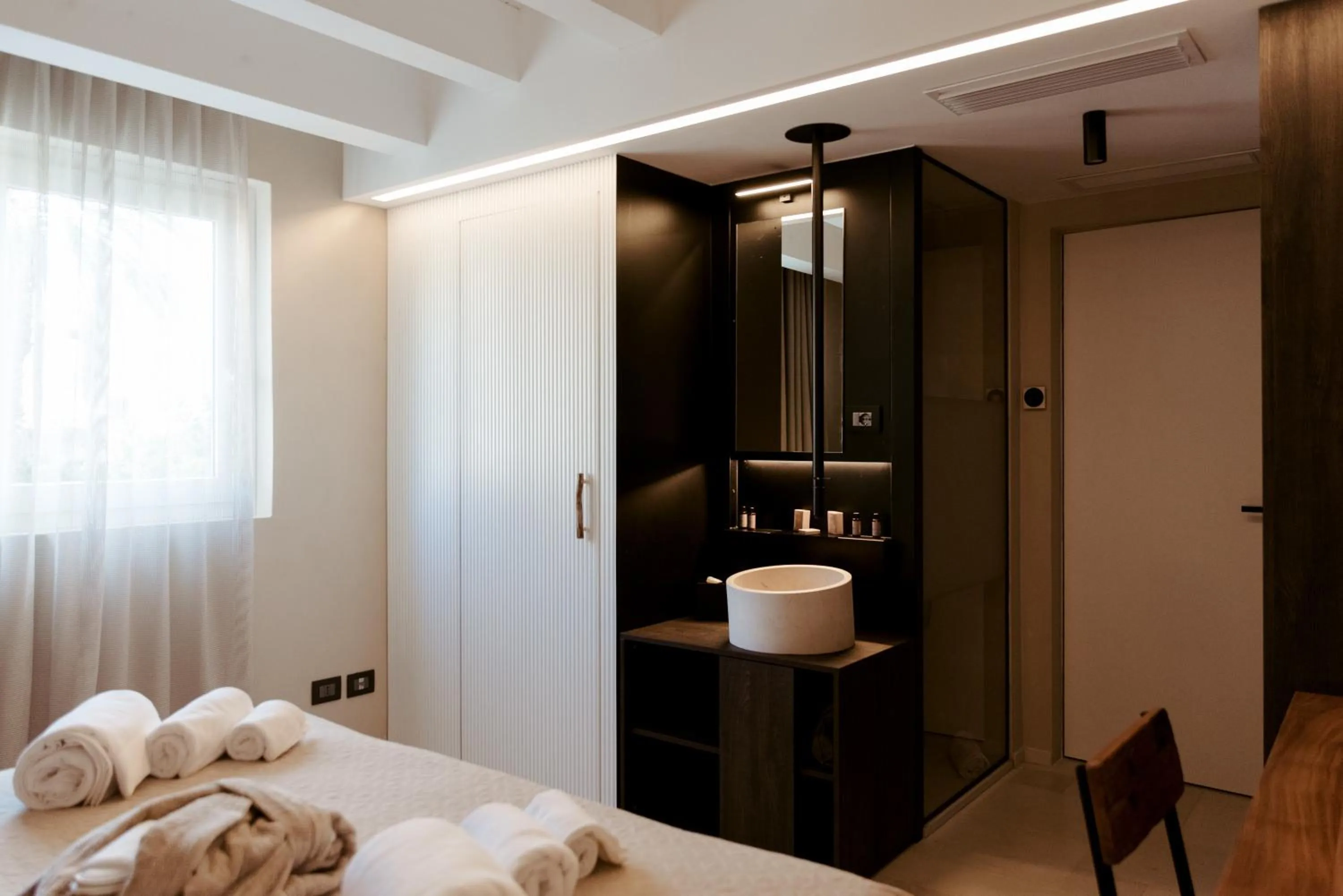 Bedroom, Bed in Le Carasse Boutique Hotel