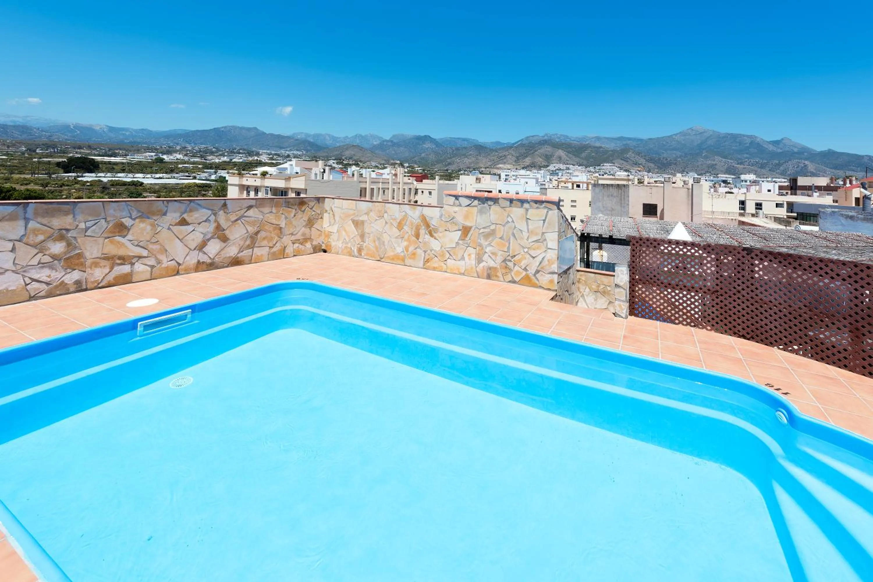 Patio in Hotel Toboso Chaparil