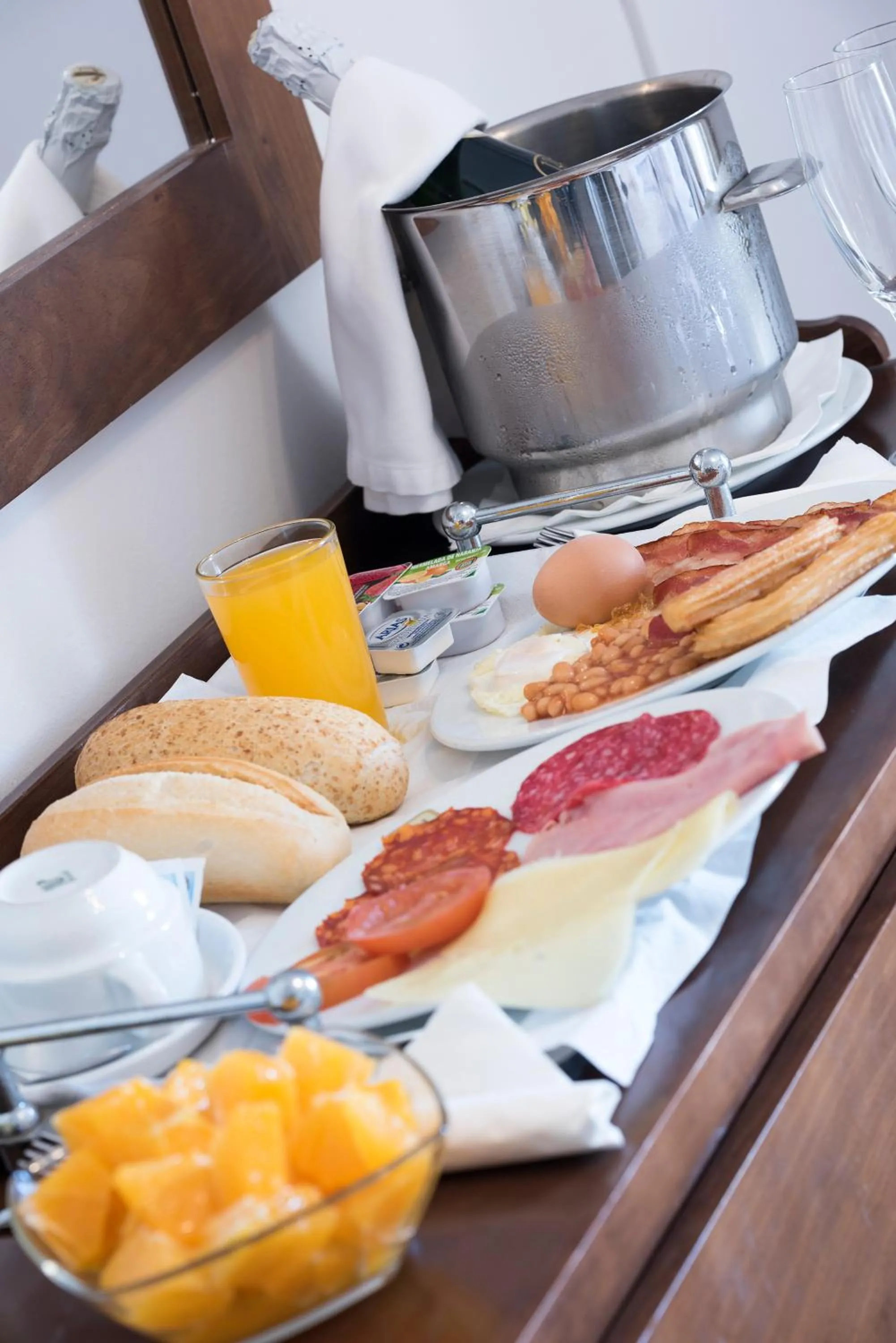 Food and drinks in Hotel Toboso Chaparil