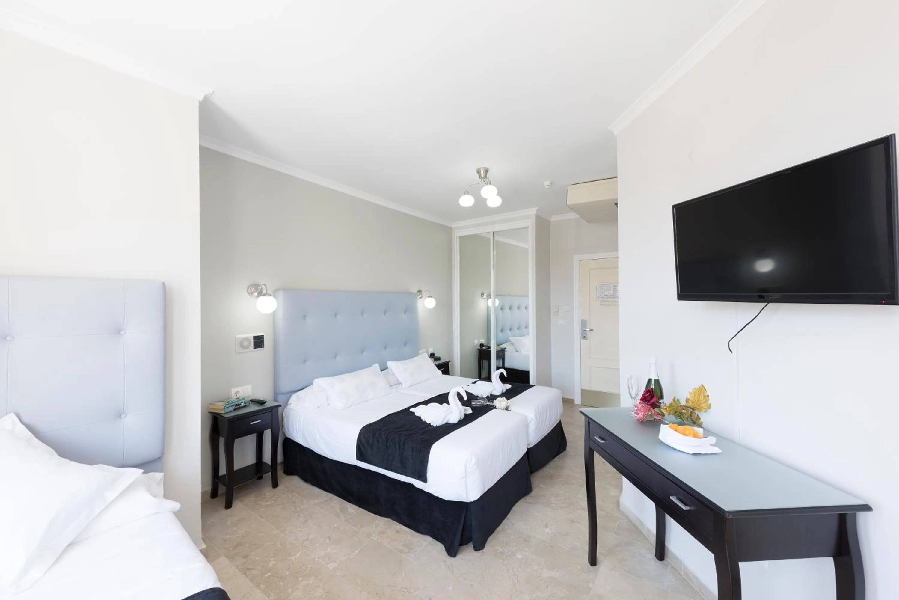 Bed in Hotel Toboso Chaparil