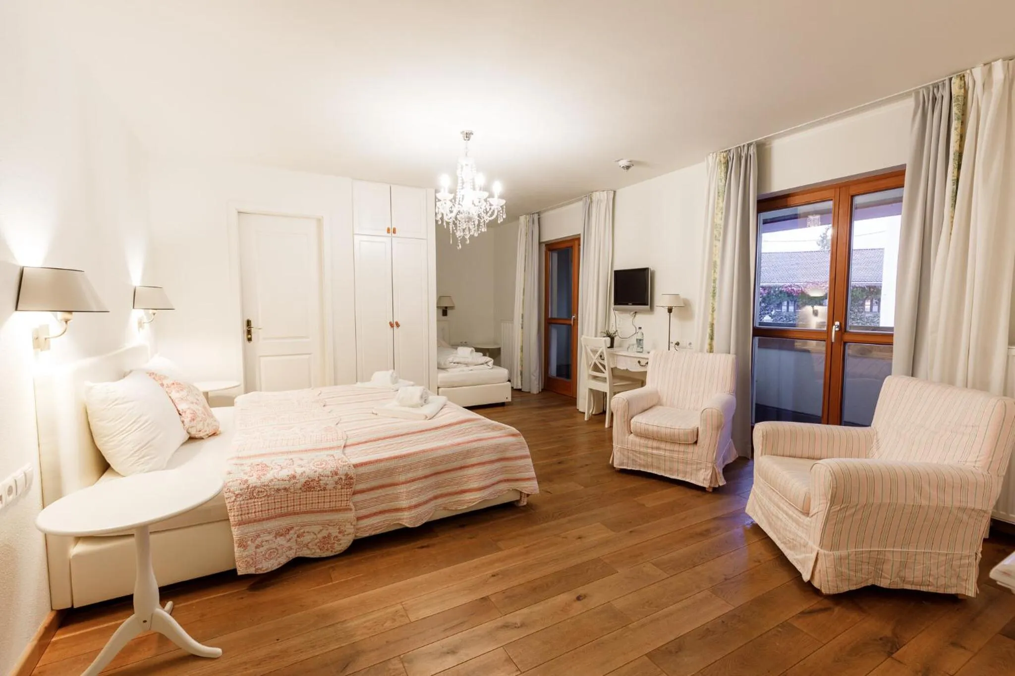 Photo of the whole room, Bed in Seebacher Haus