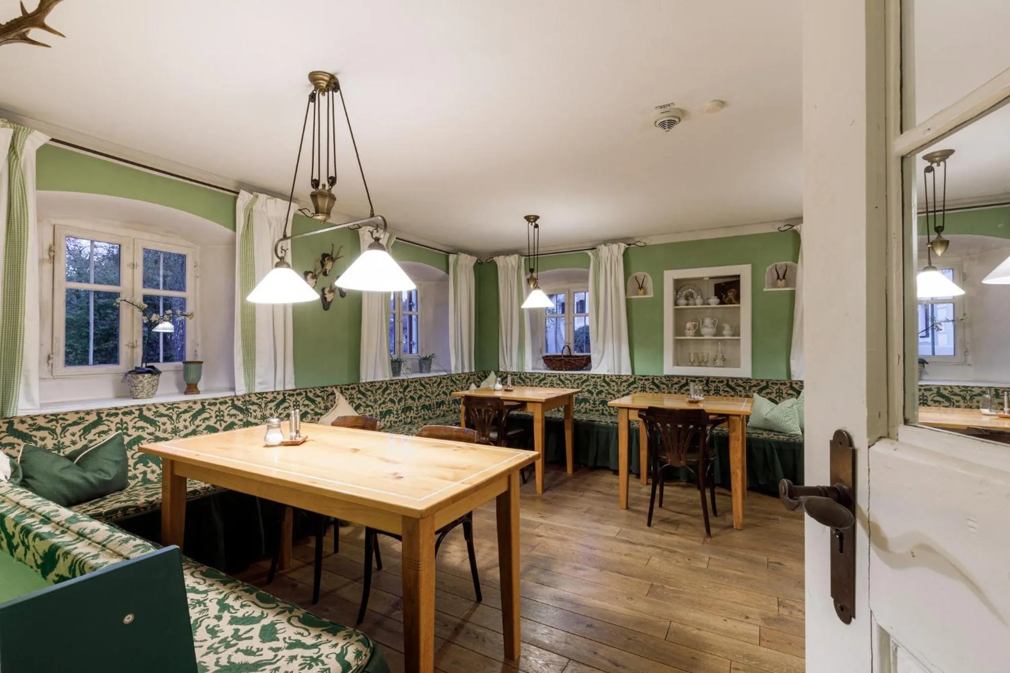 Seating area in Seebacher Haus