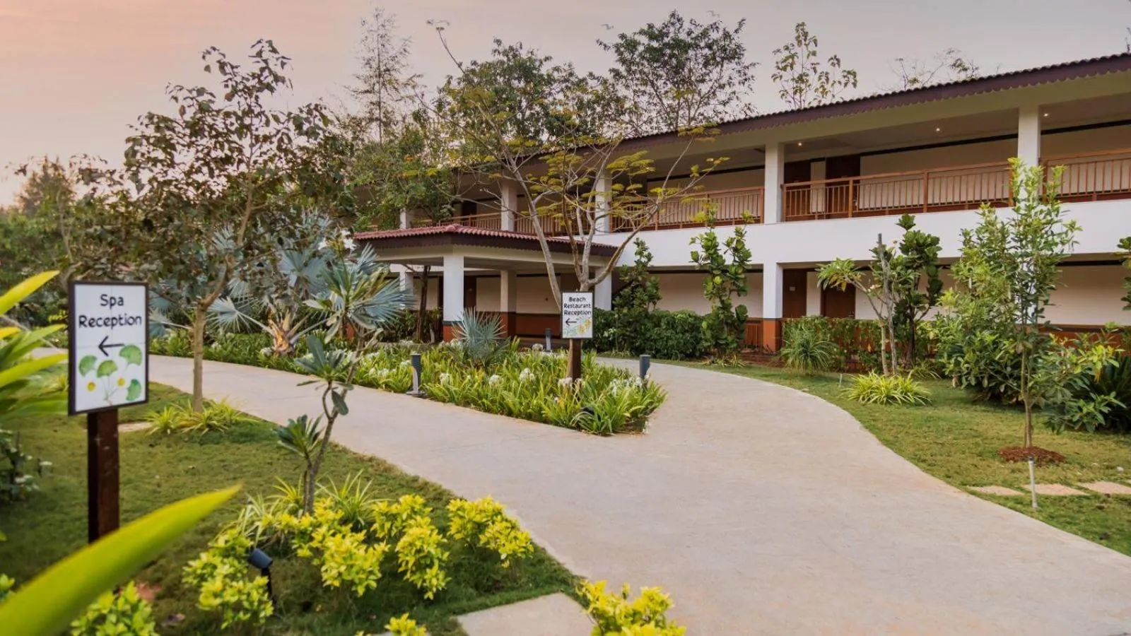 Property building in Denissons Beach Resort, formerly Gamyam Retreat