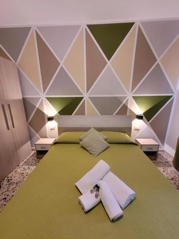 Bed in "Fly to Venice" Airport