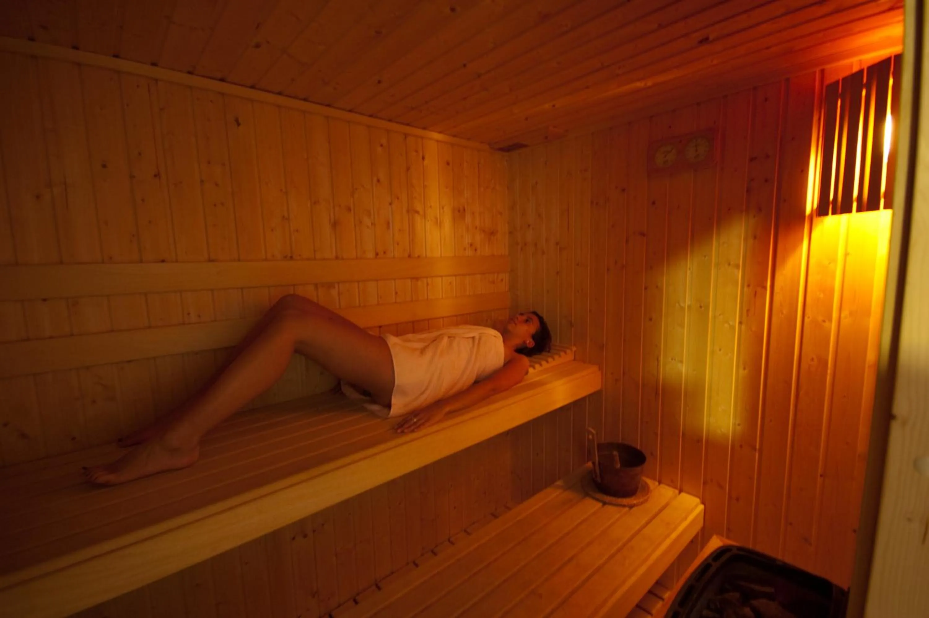Sauna in Hotel Alcadima