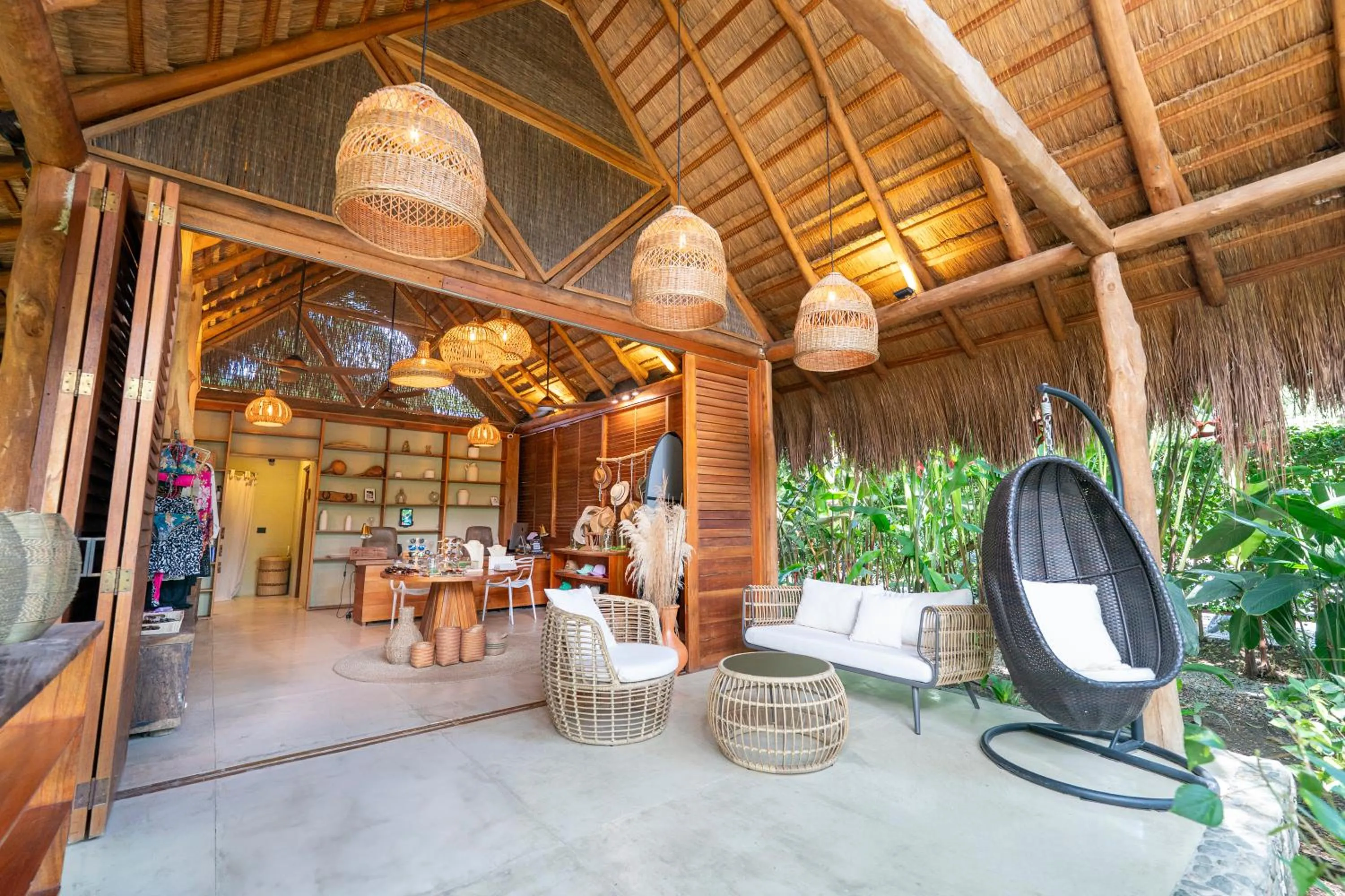 Lobby or reception in Nativa Refugio Escondido