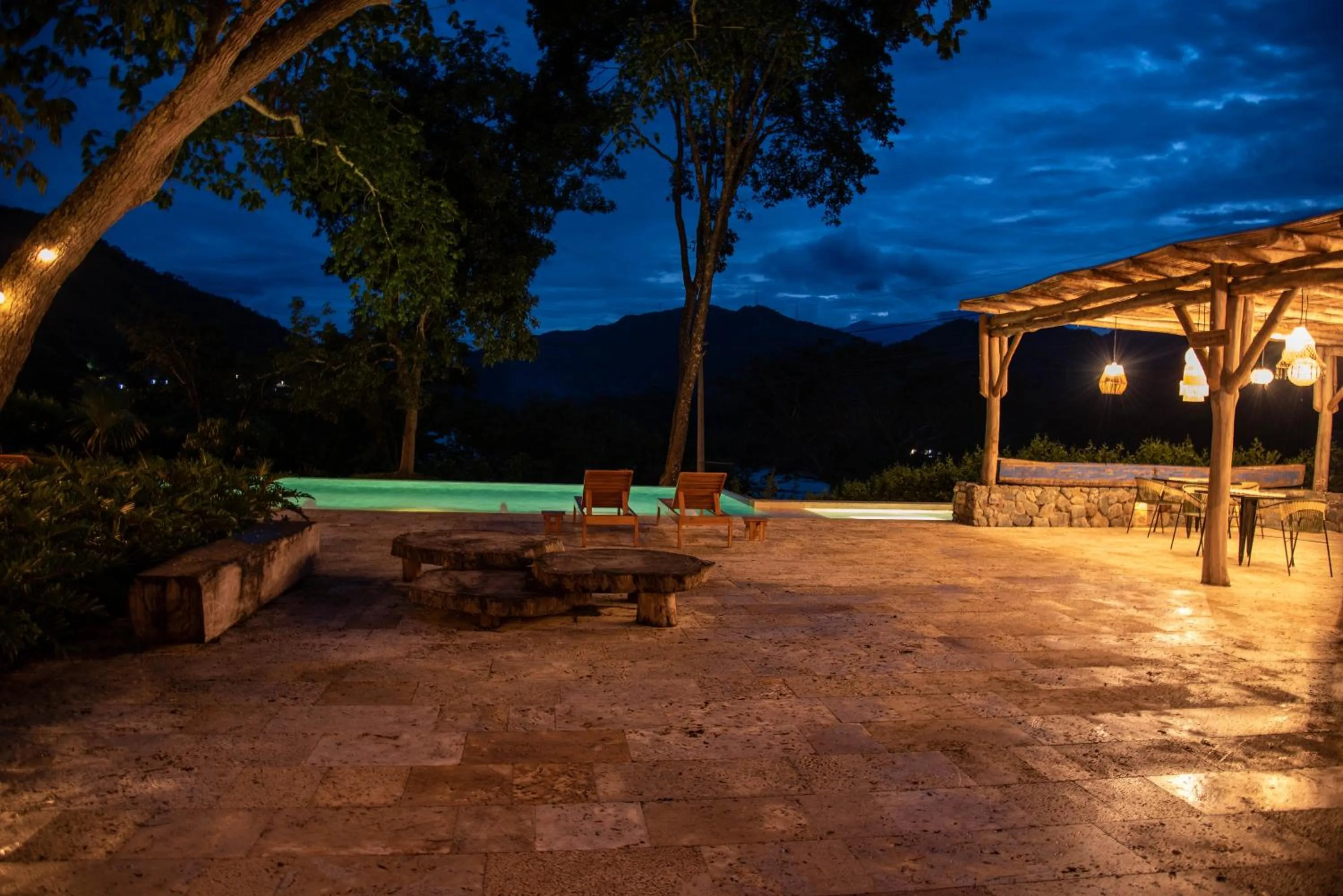 Patio in Nativa Refugio Escondido