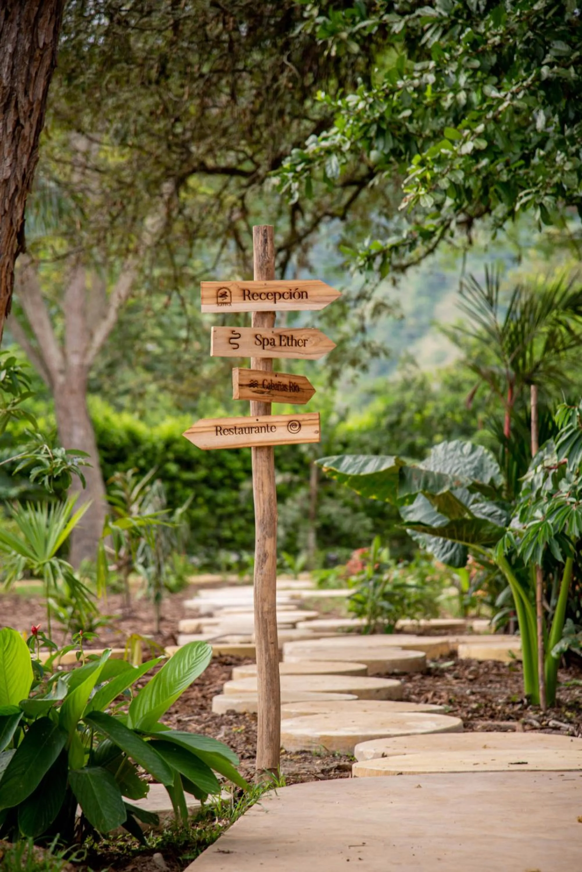 Lobby or reception in Nativa Refugio Escondido