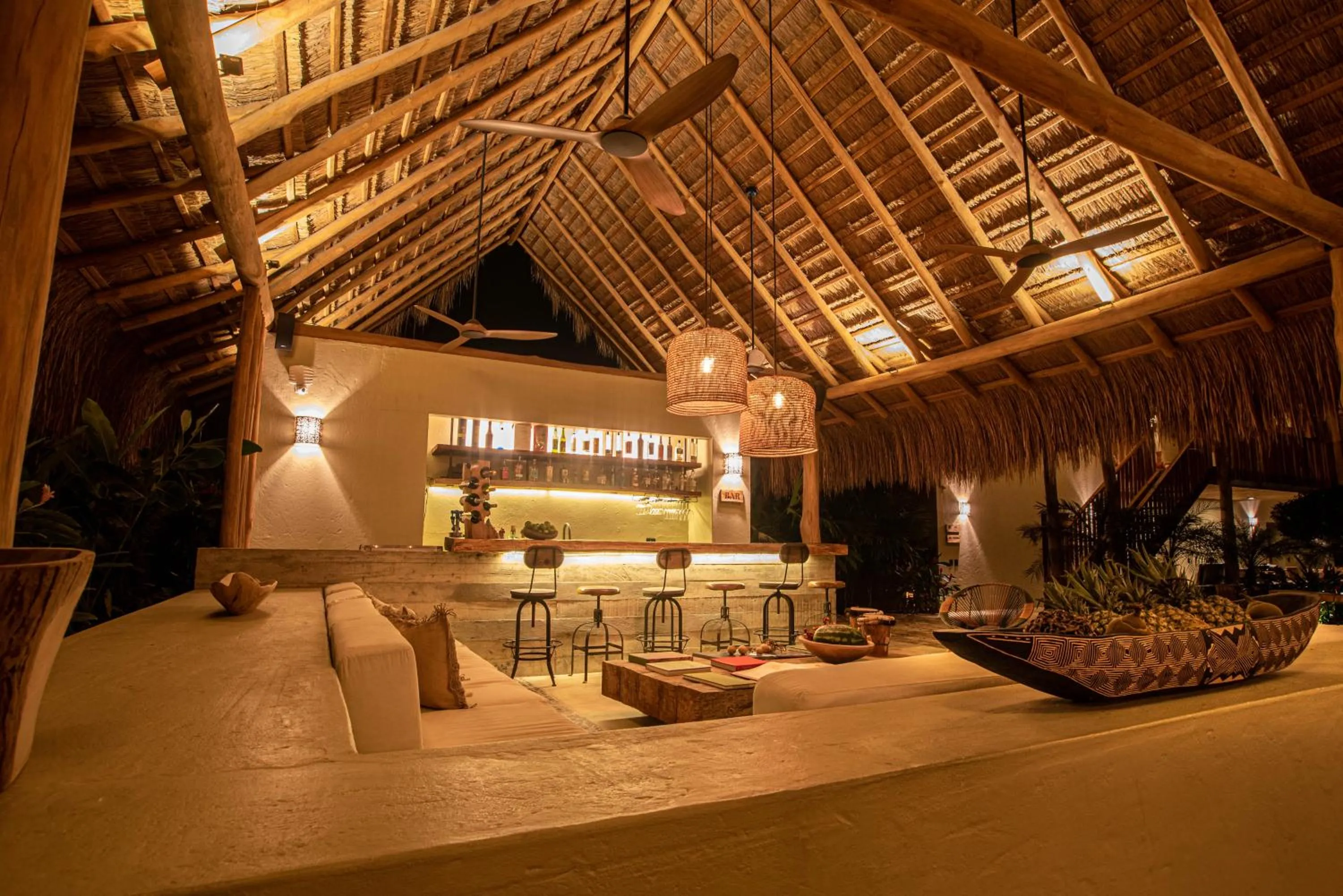 Living room in Nativa Refugio Escondido