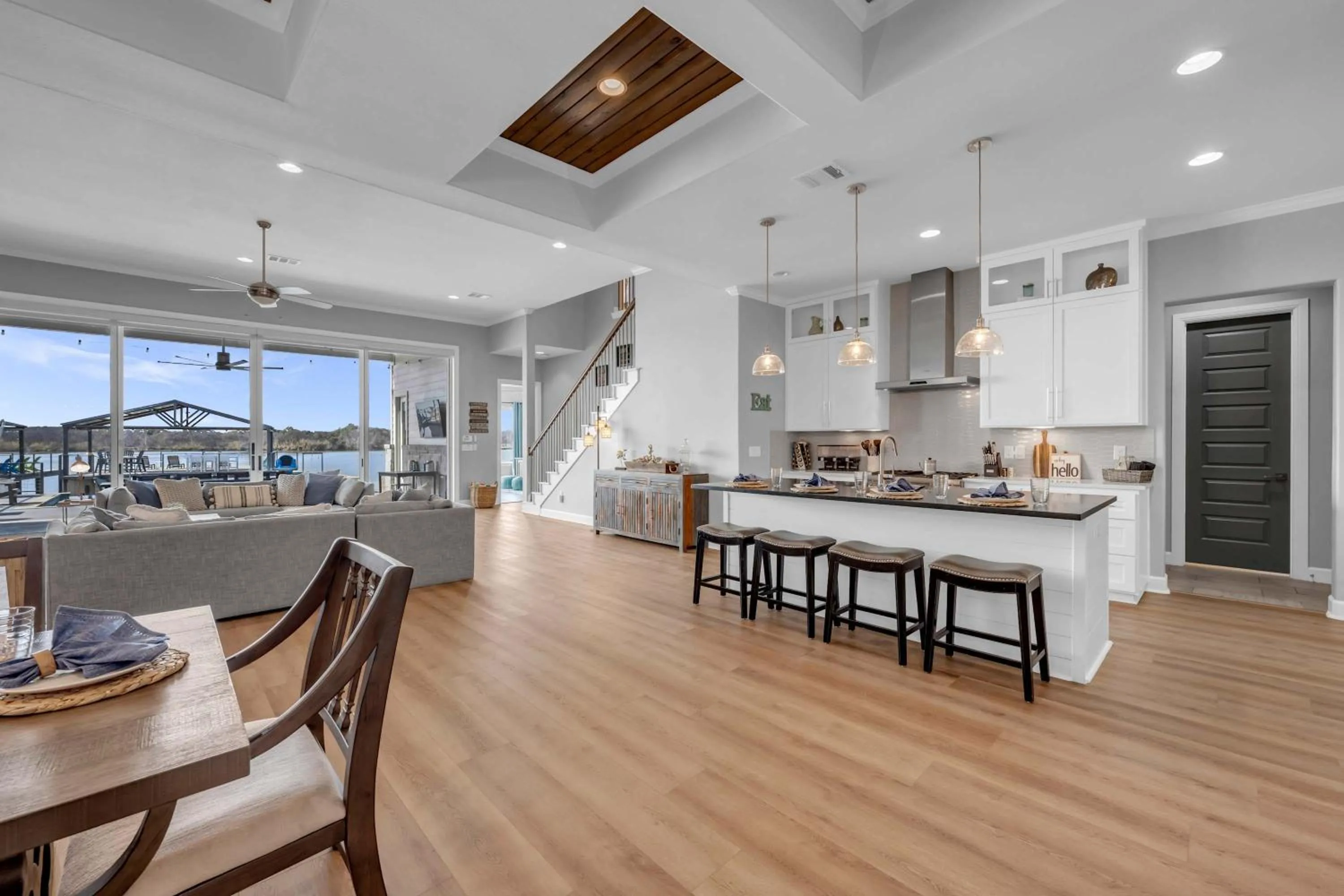 Luxury Waterfront Home with Swimming Pool Hot Tub and 2 Boat Slips