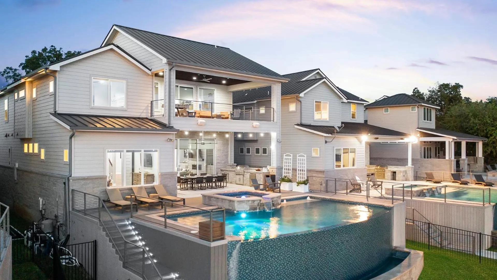 Luxury Waterfront Home with Swimming Pool Hot Tub and 2 Boat Slips