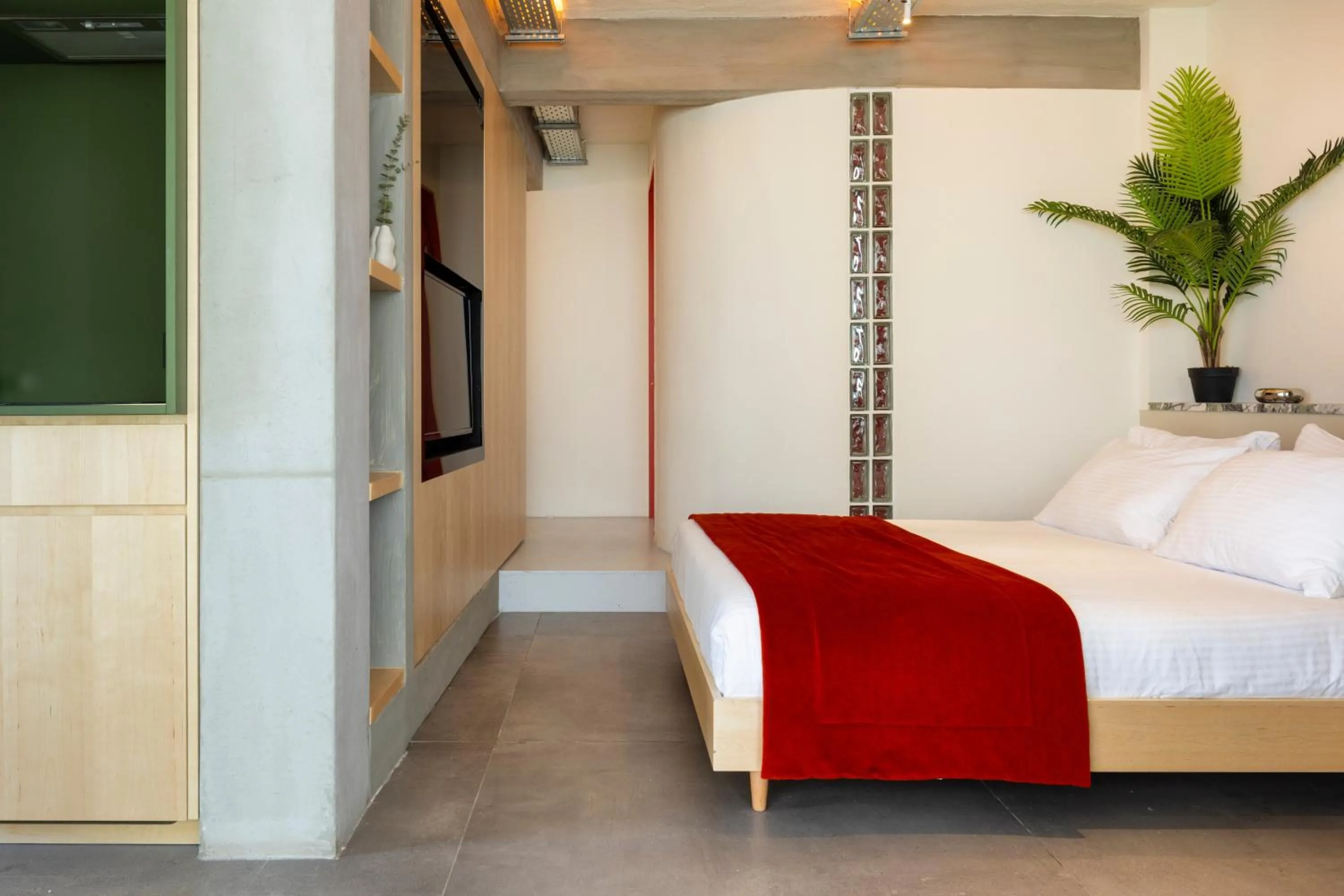 Bedroom, Bed in The Newel Metaxourgeio by Athens Stay