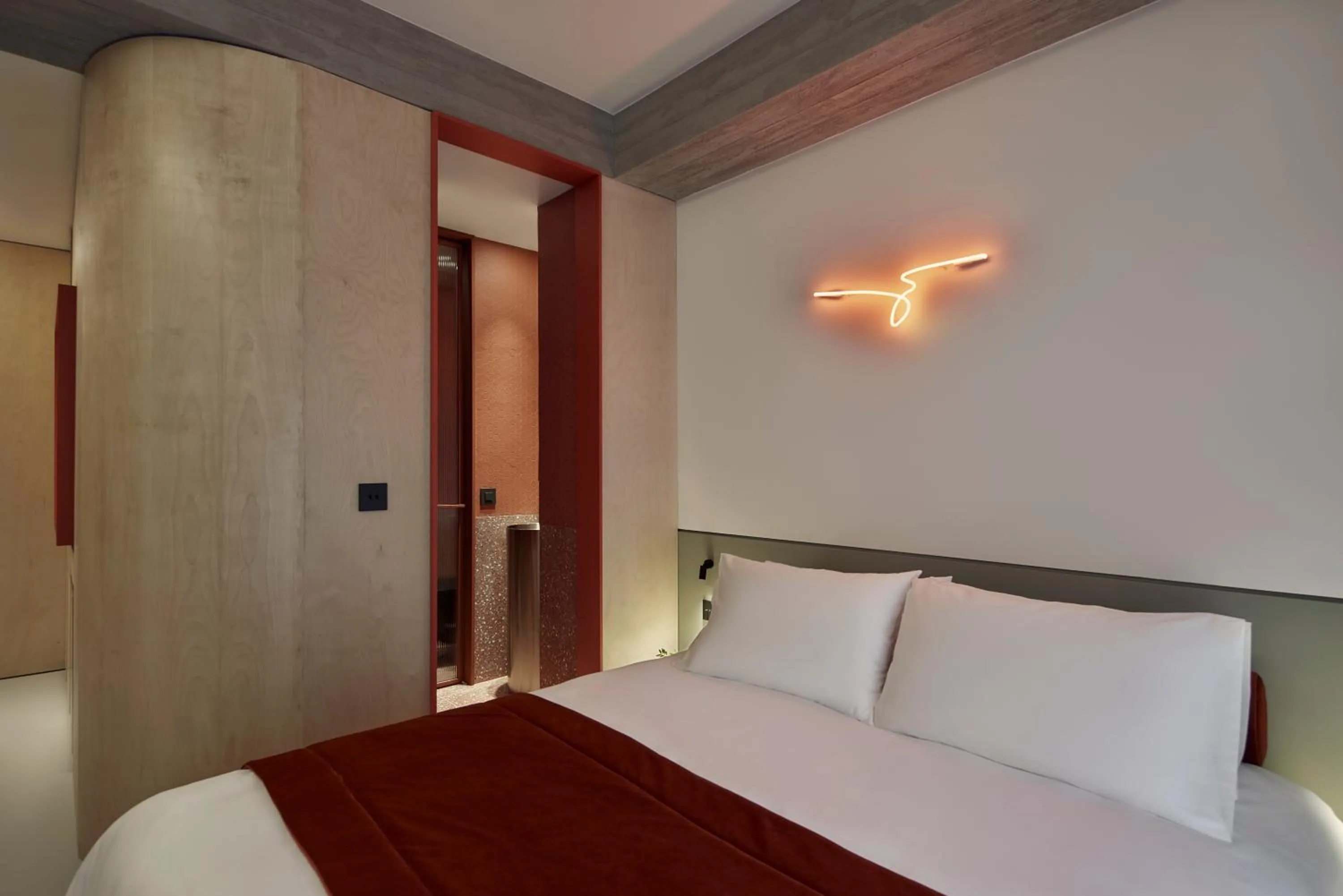 Bedroom, Bed in The Newel Metaxourgeio by Athens Stay