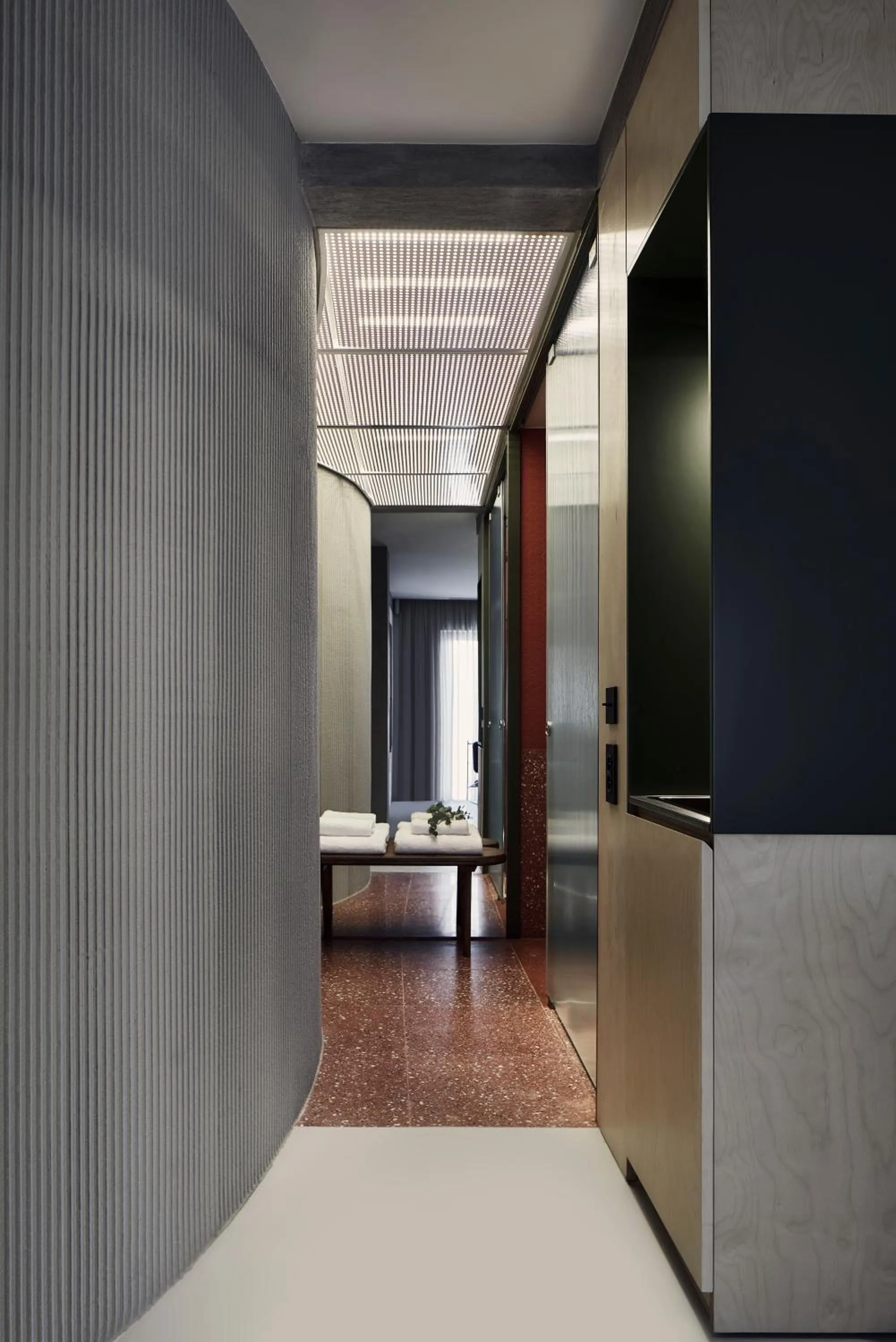 Bedroom in The Newel Metaxourgeio by Athens Stay