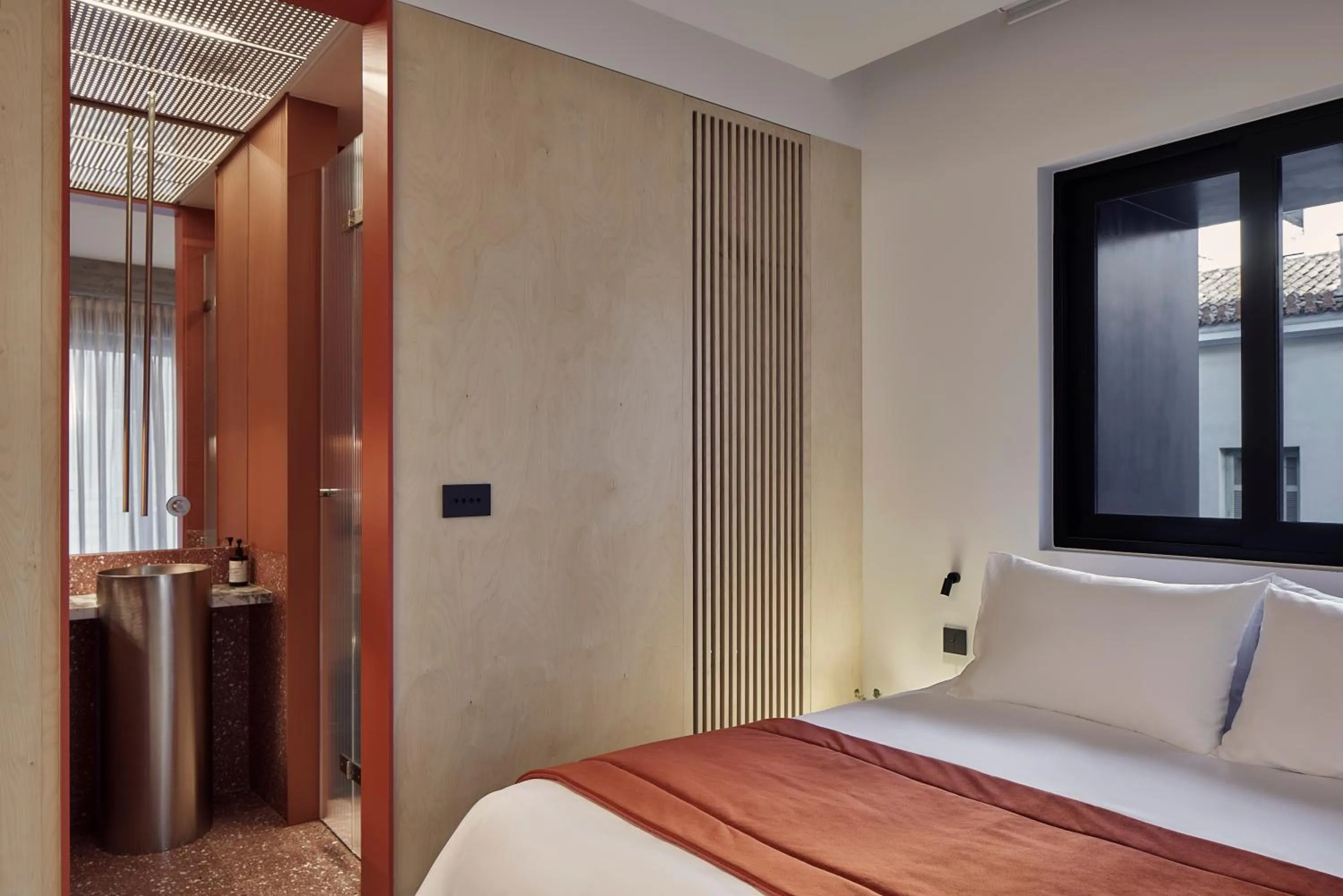 Bedroom, Bed in The Newel Metaxourgeio by Athens Stay