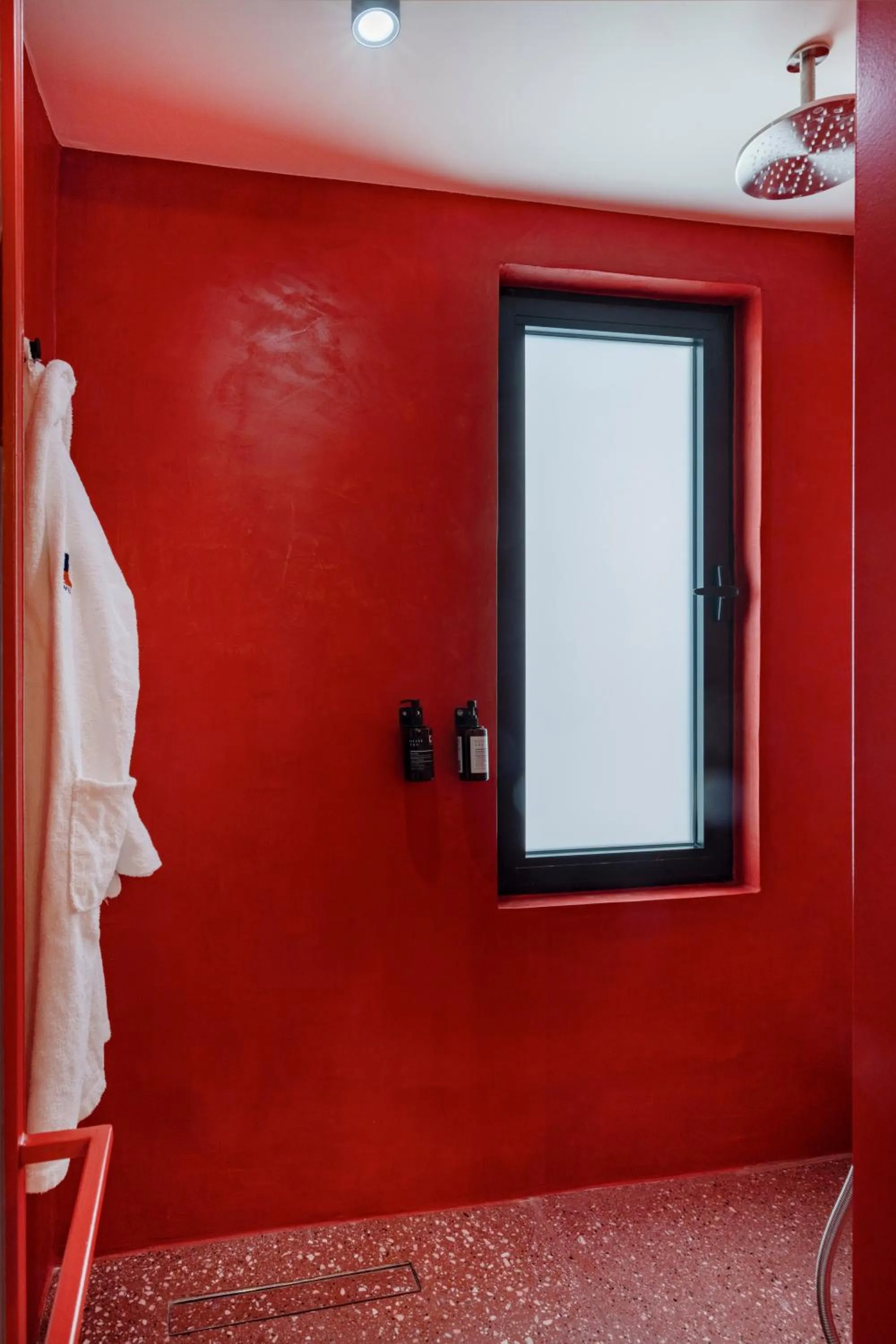 Bathroom in The Newel Metaxourgeio by Athens Stay