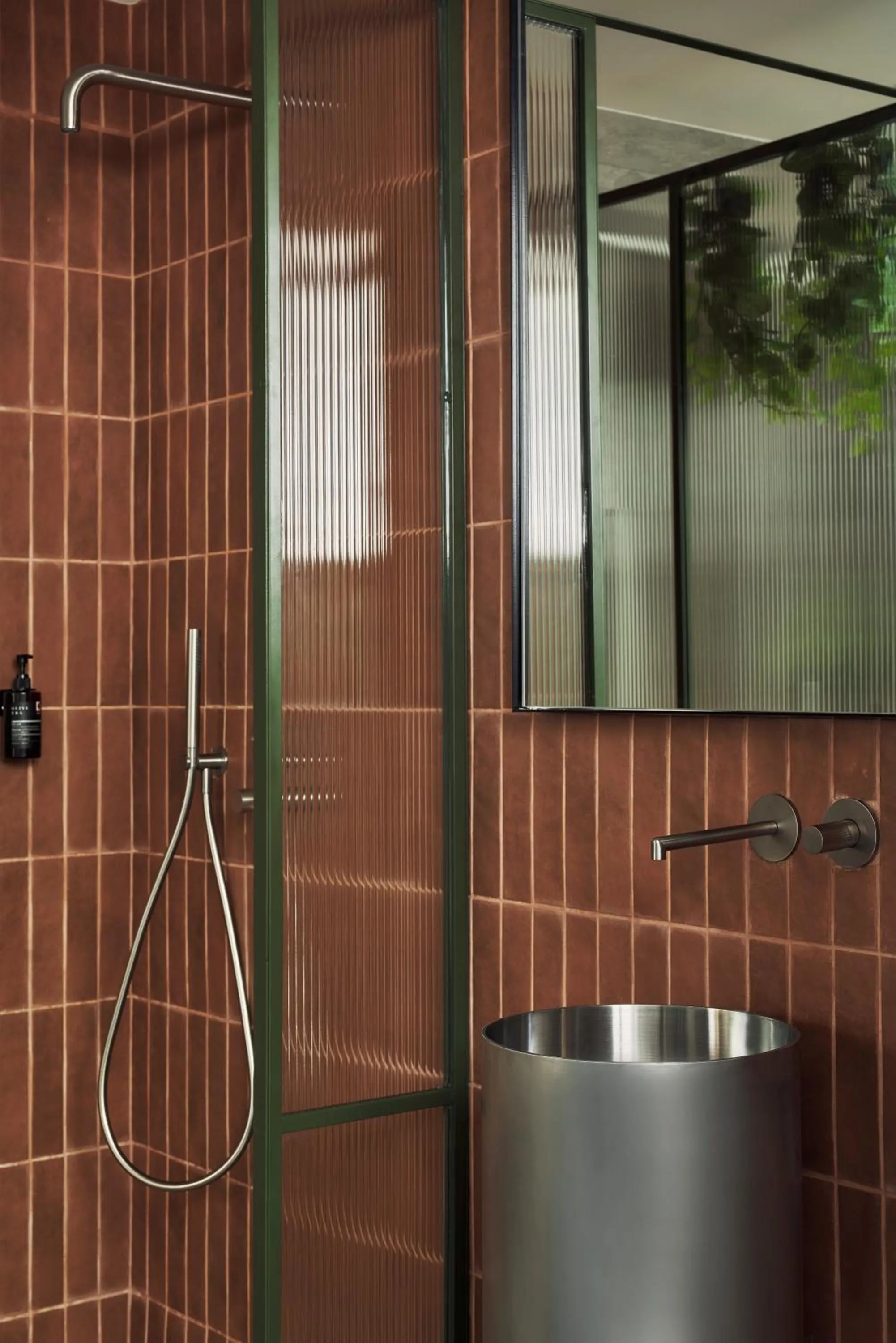 Shower in The Newel Metaxourgeio by Athens Stay