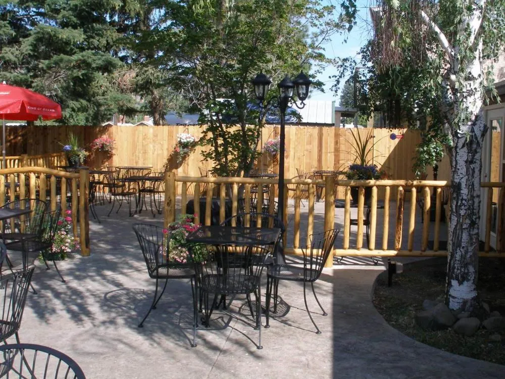 Patio in Eagle Rock Resort