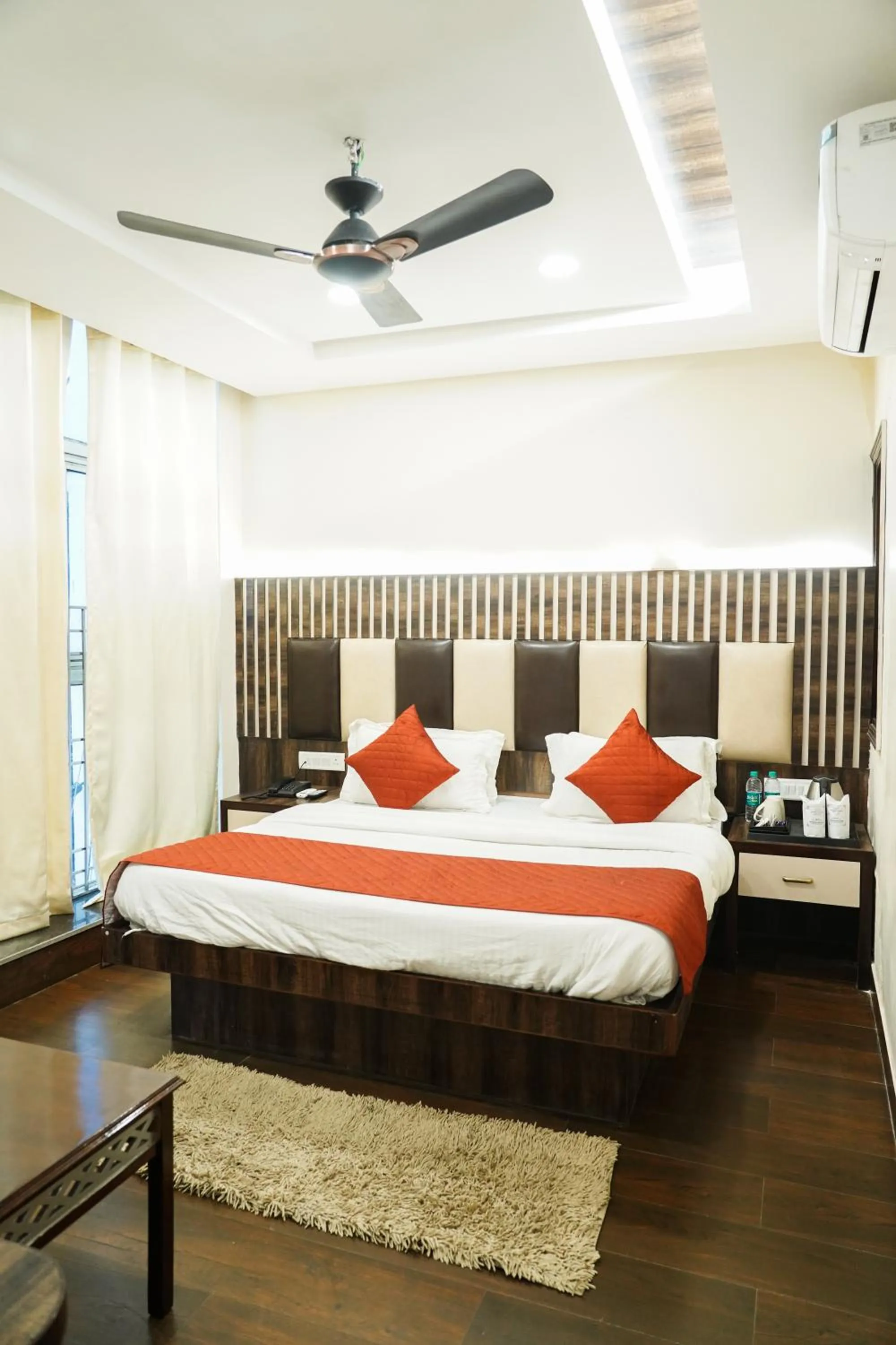 Bed in Hotel Batra Home Nizamuddin