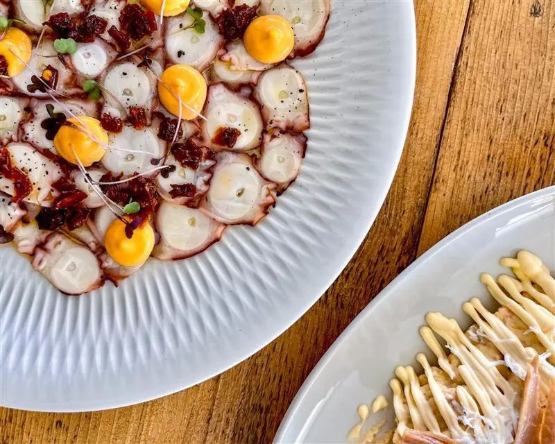 Food in Hotel Almirante