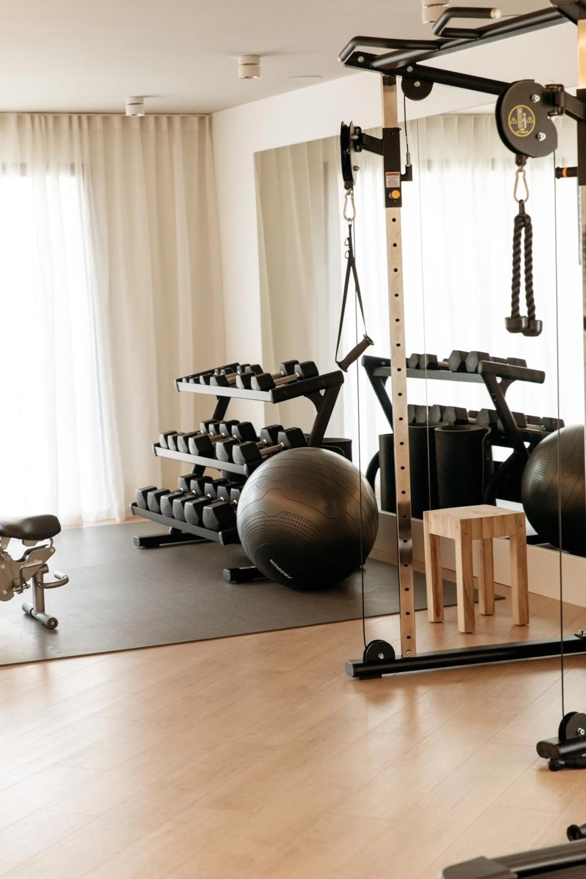 Fitness centre/facilities in Hotel Almirante