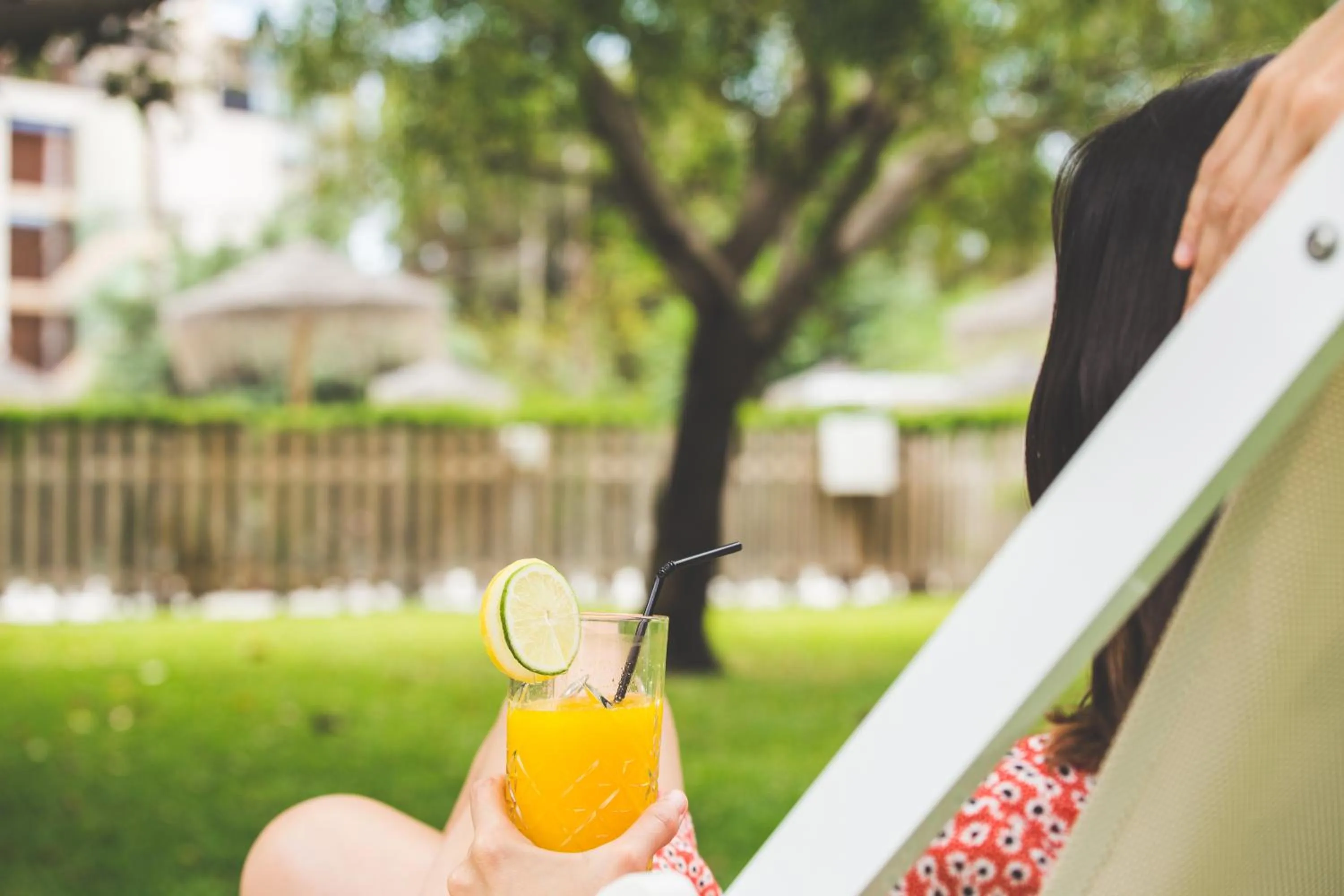 Garden in Hotel Almirante