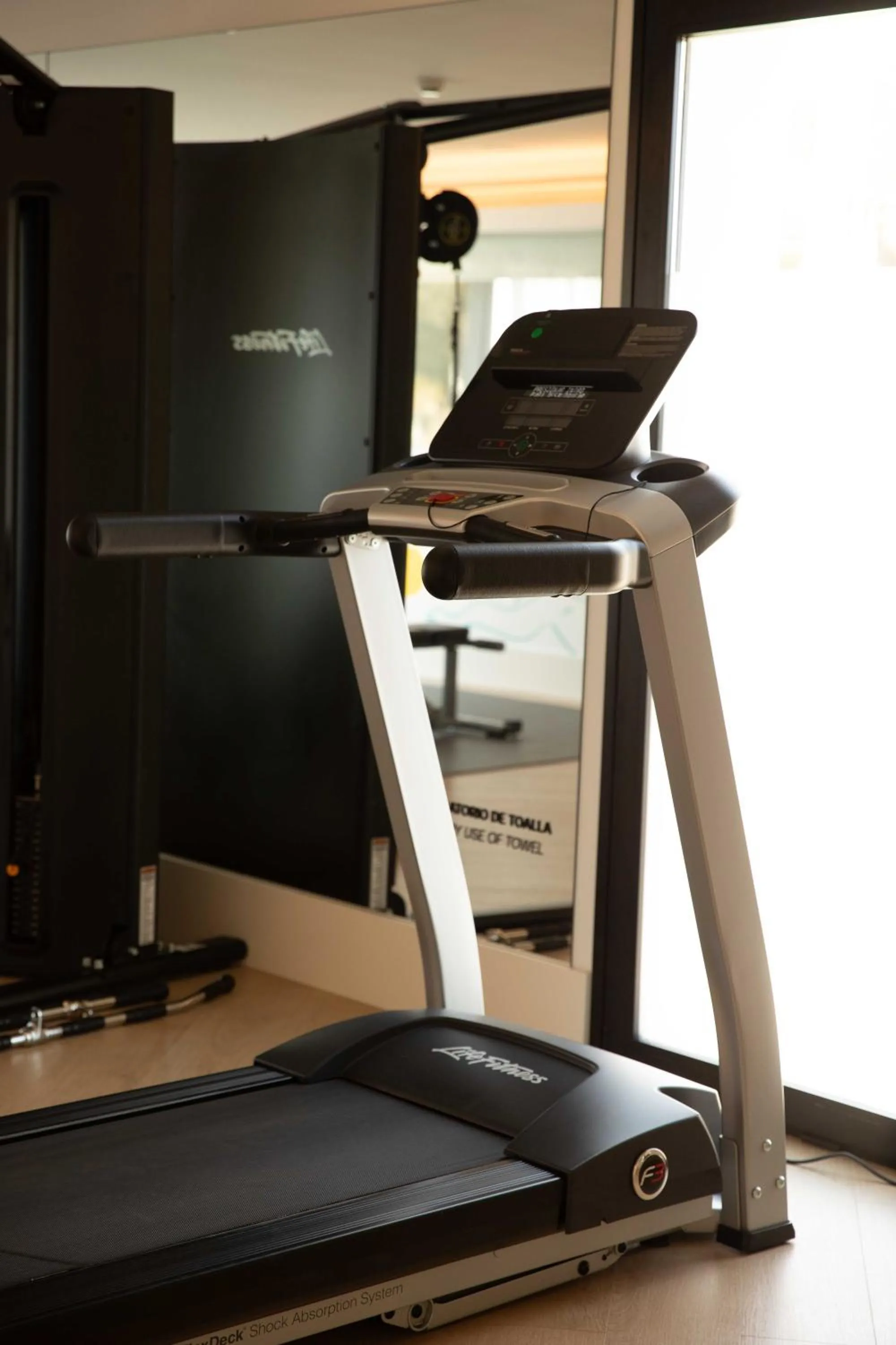 Fitness centre/facilities in Hotel Almirante
