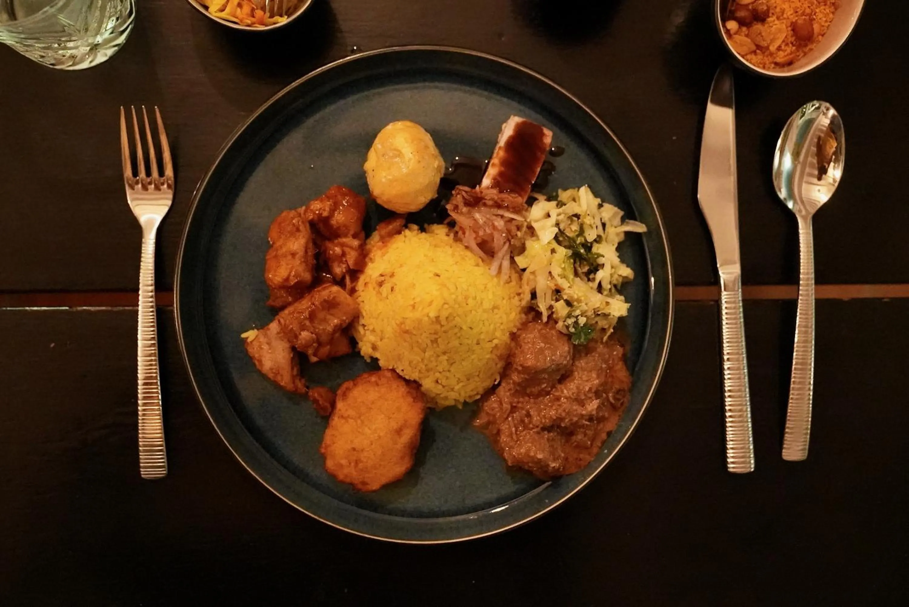 Food in Quill Gardens Boutique Hotel