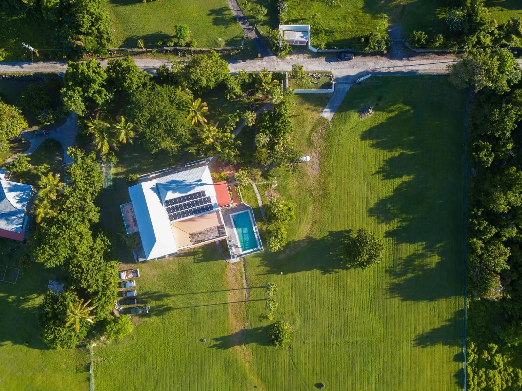 Bird's eye view in Quill Gardens Boutique Hotel