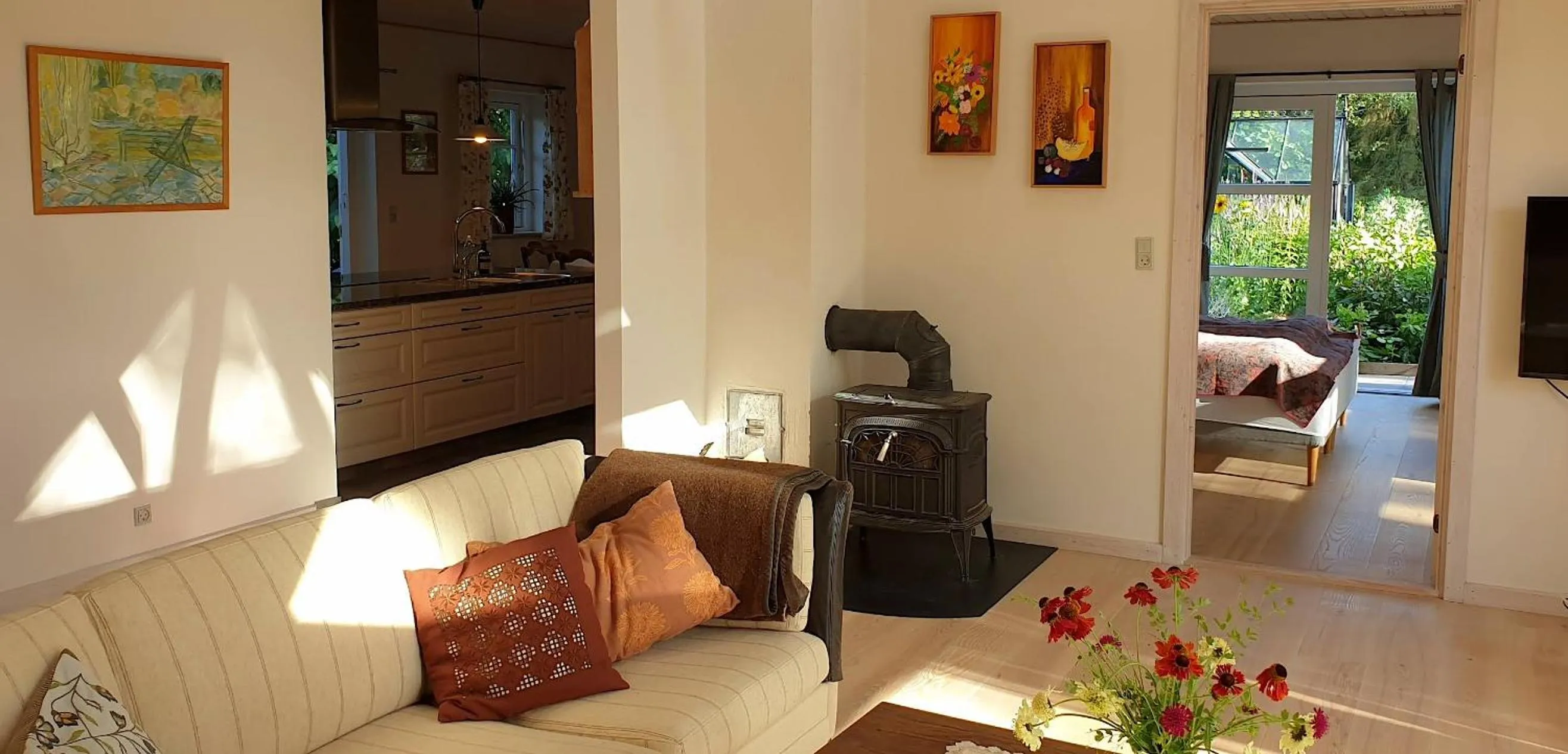 Living room in Farmors Hus