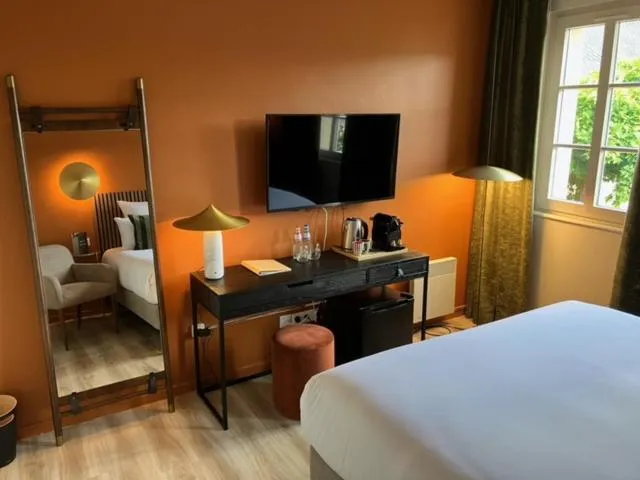 Photo of the whole room, Bed in Relais Manderen