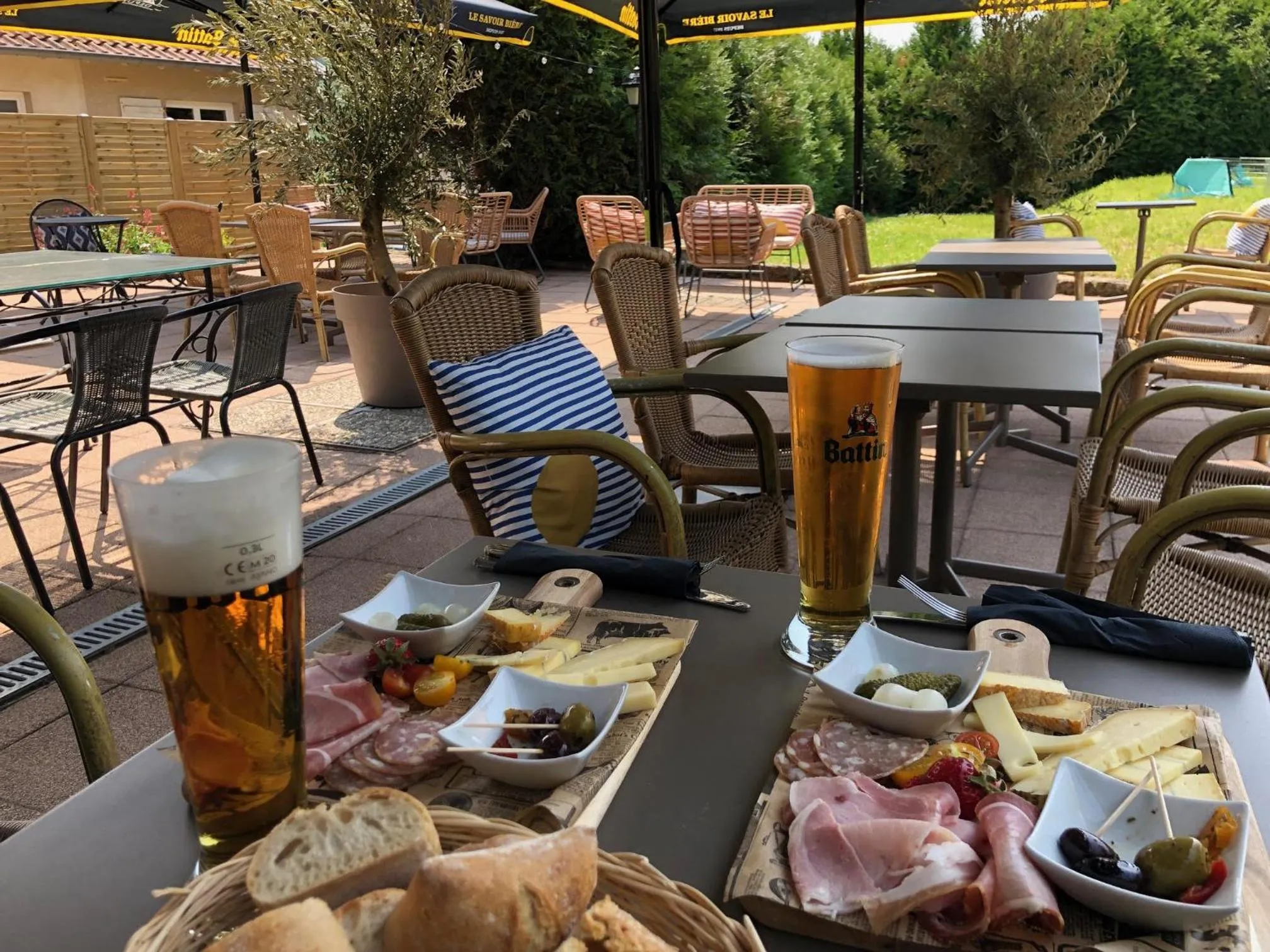 Patio in Relais Manderen