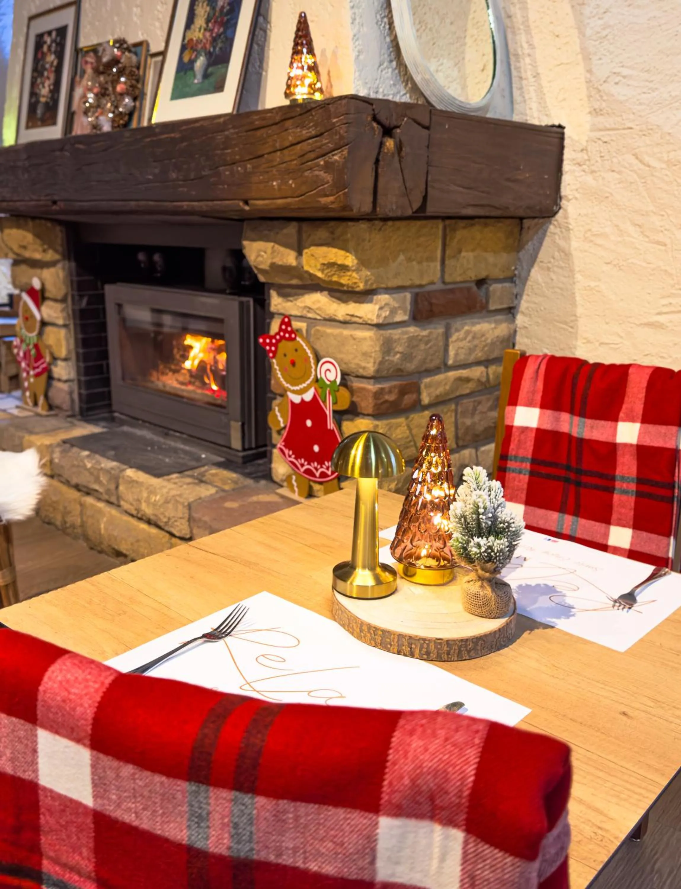 fireplace in Relais Manderen