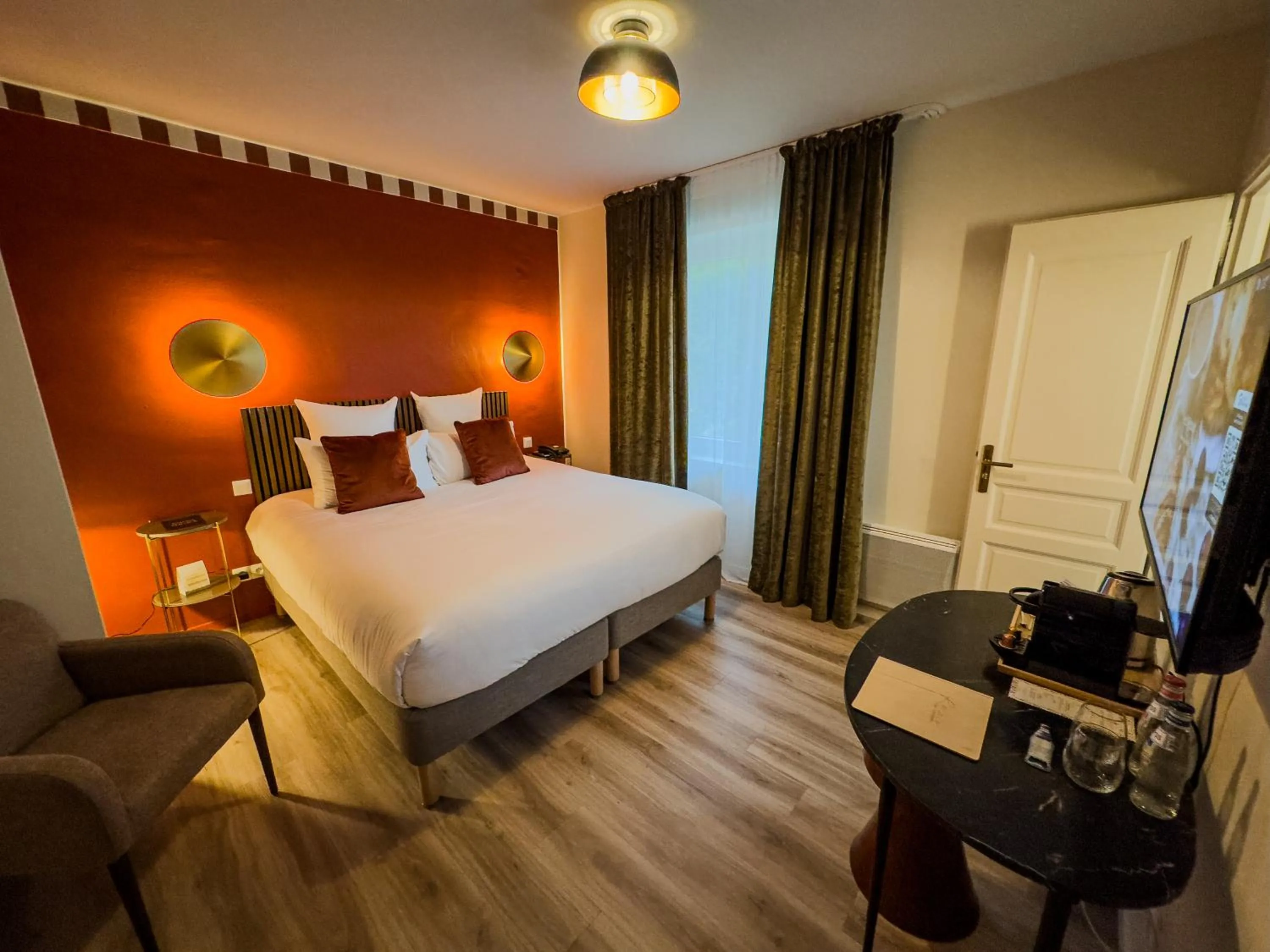 Bedroom, Bed in Relais Manderen