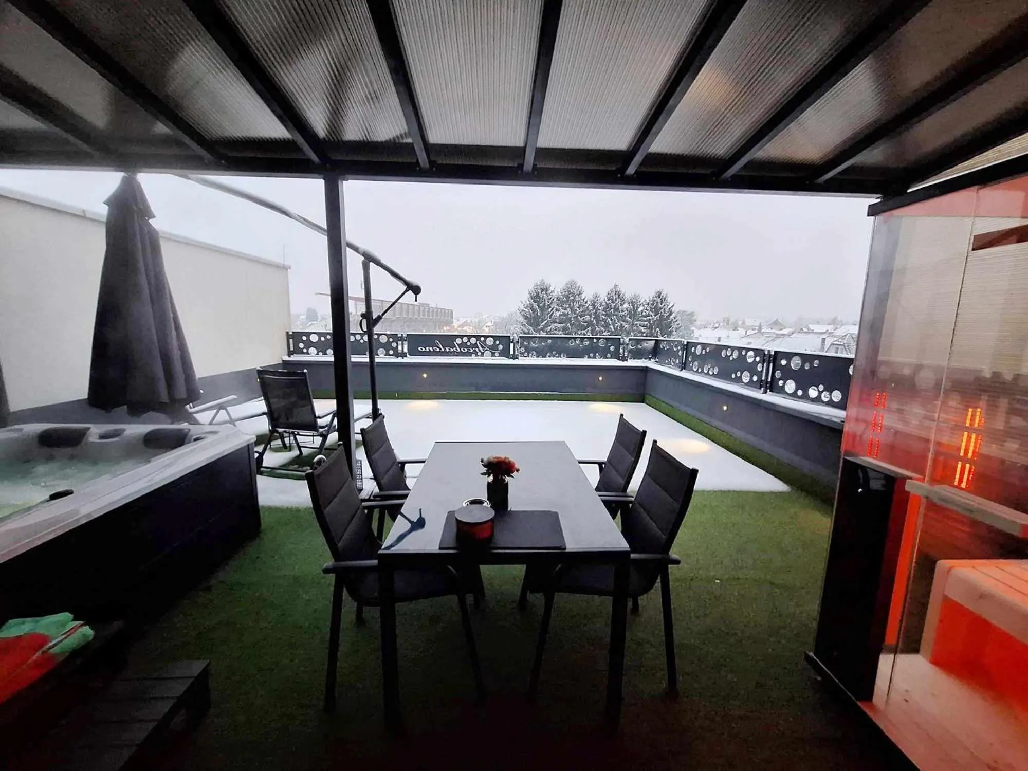 Balcony/Terrace in Arcobaleno Apartments & Rooms