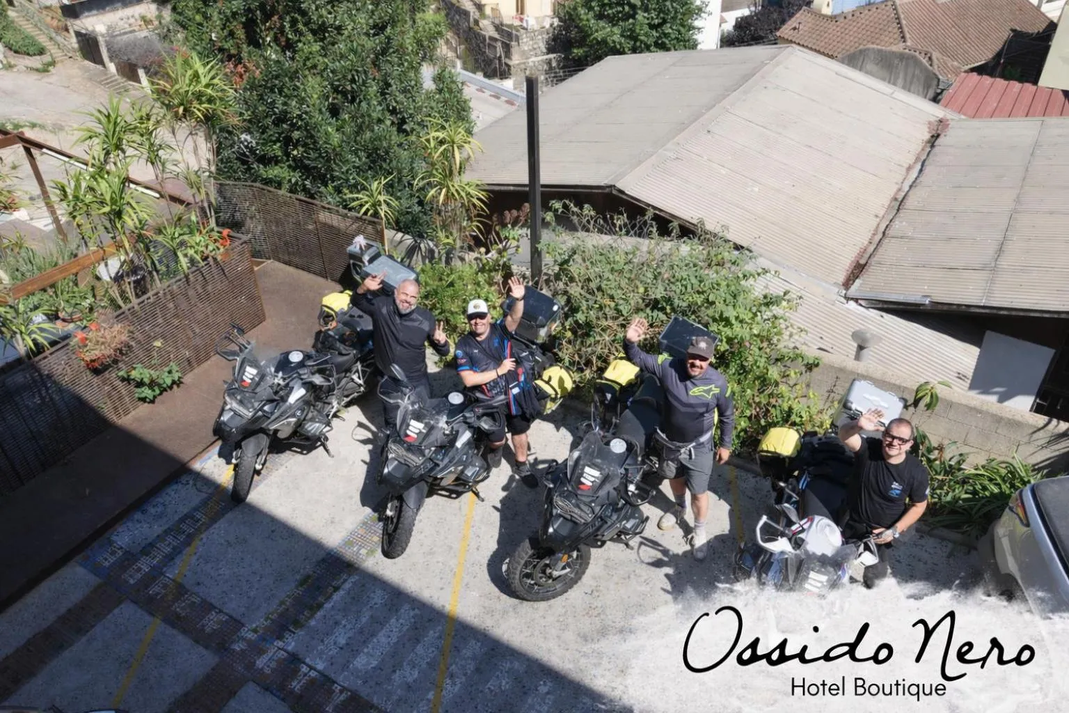 Parking in Hotel Boutique Ossido Nero