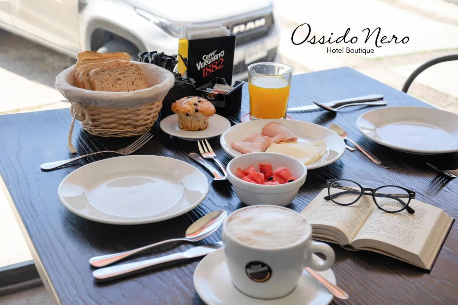 Restaurant/places to eat in Hotel Boutique Ossido Nero