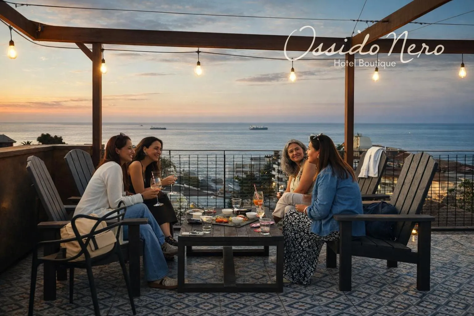 Restaurant/places to eat in Hotel Boutique Ossido Nero