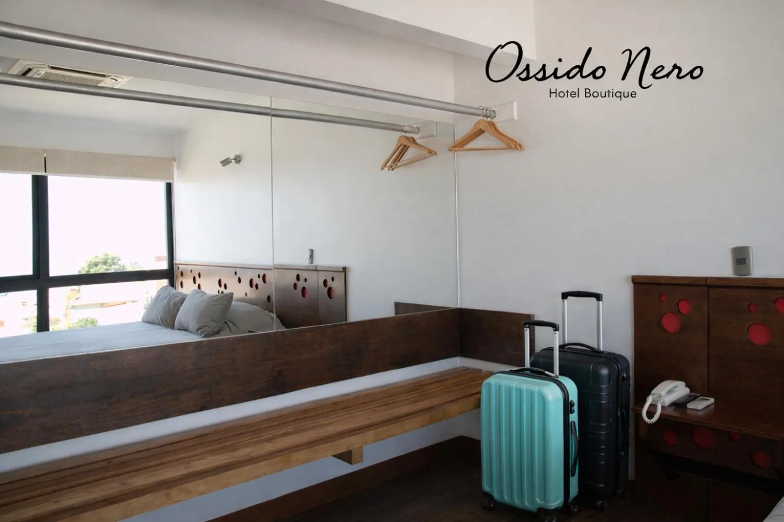 Bed in Hotel Boutique Ossido Nero