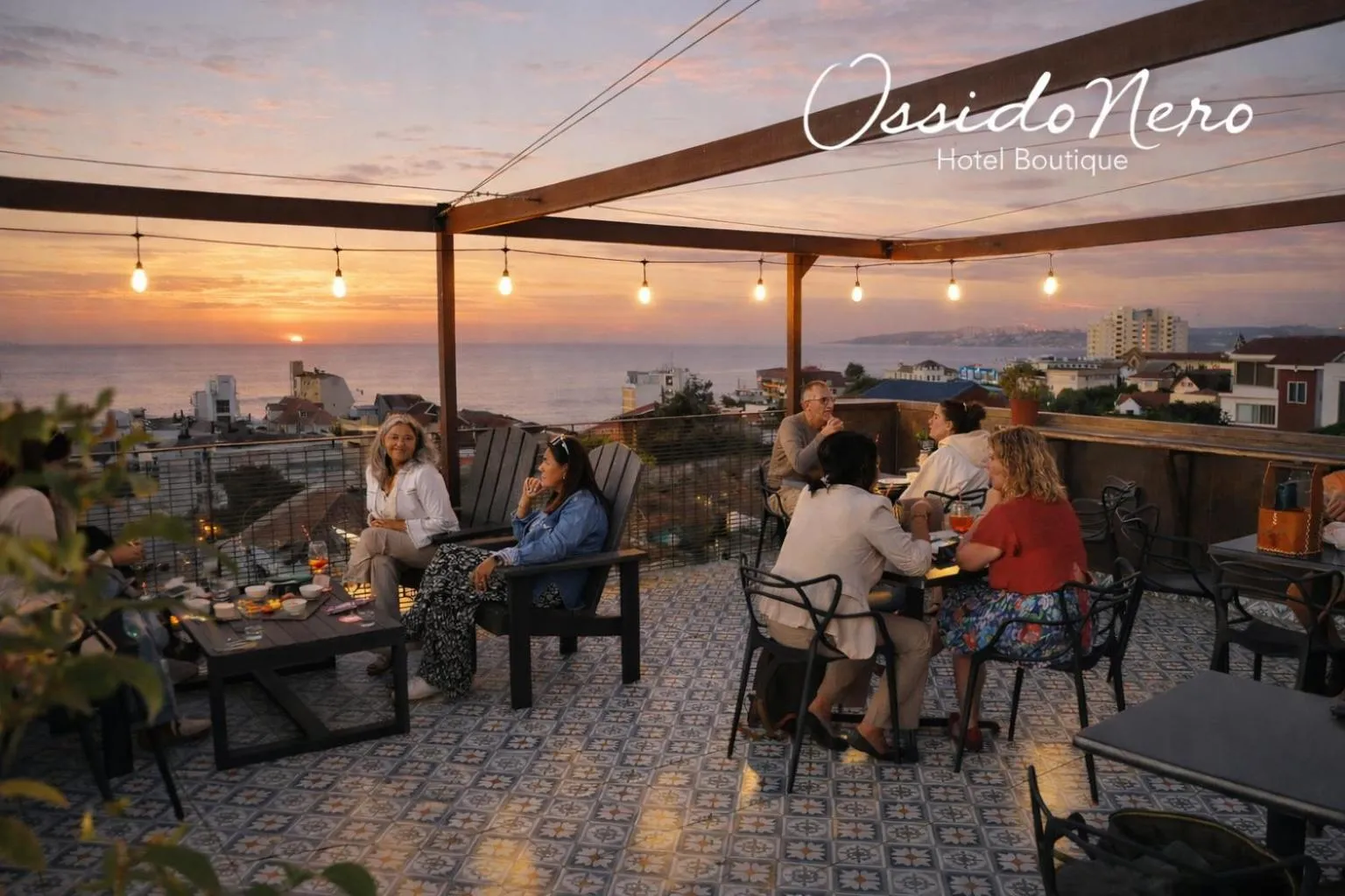 Restaurant/places to eat in Hotel Boutique Ossido Nero