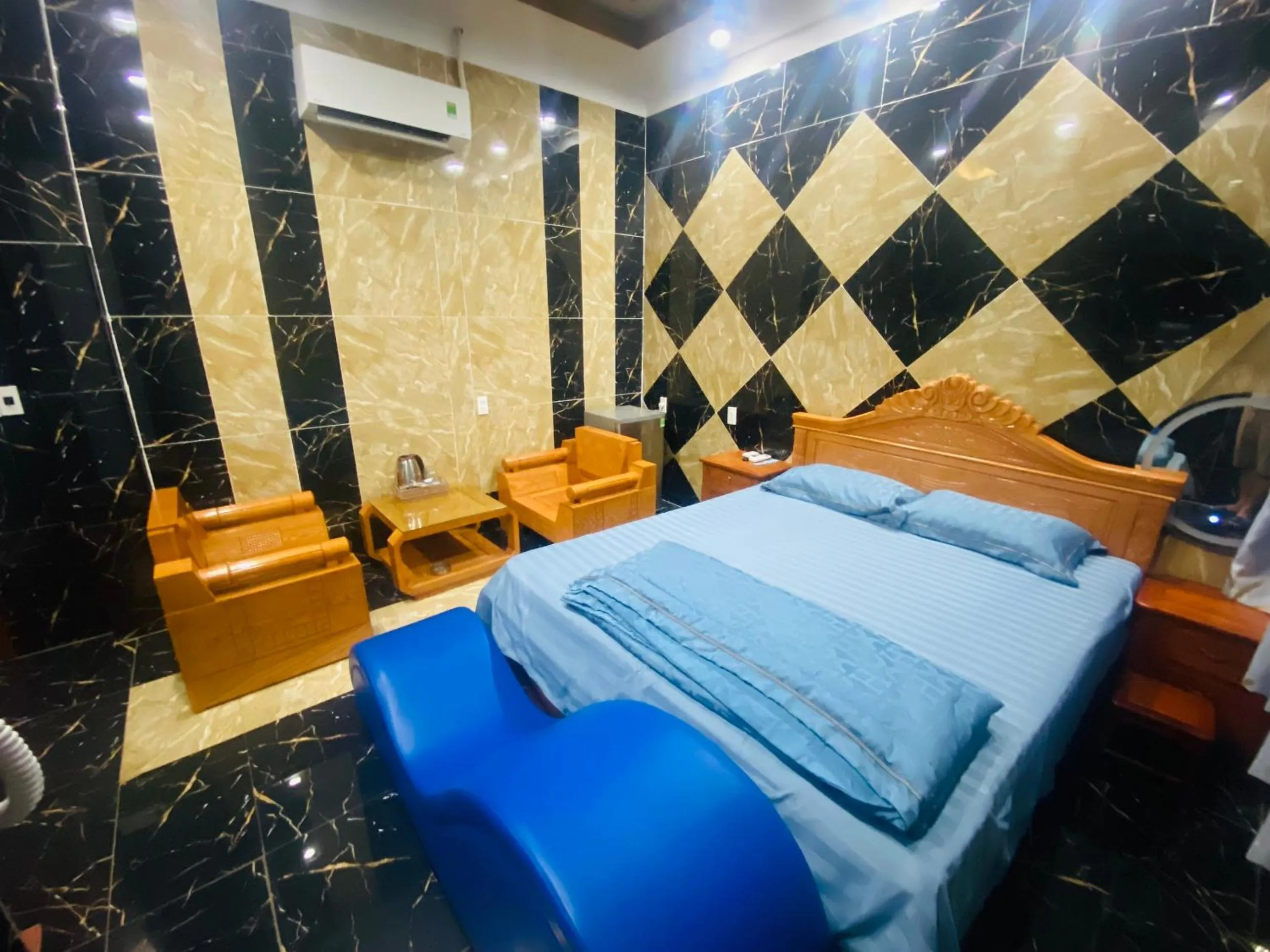 Bed in Khách Sạn Khánh Bình - Bình Dương