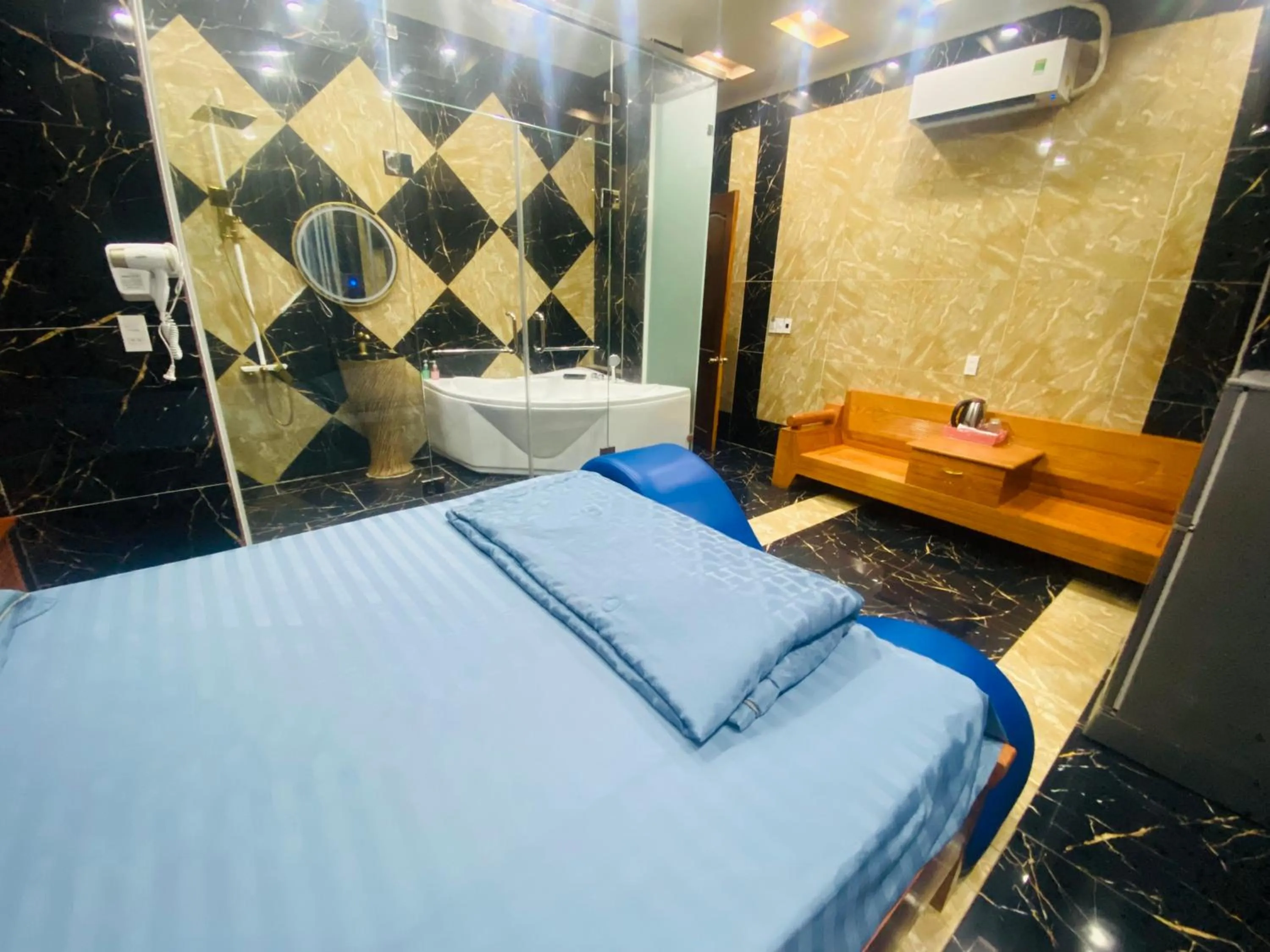 Bed in Khách Sạn Khánh Bình - Bình Dương