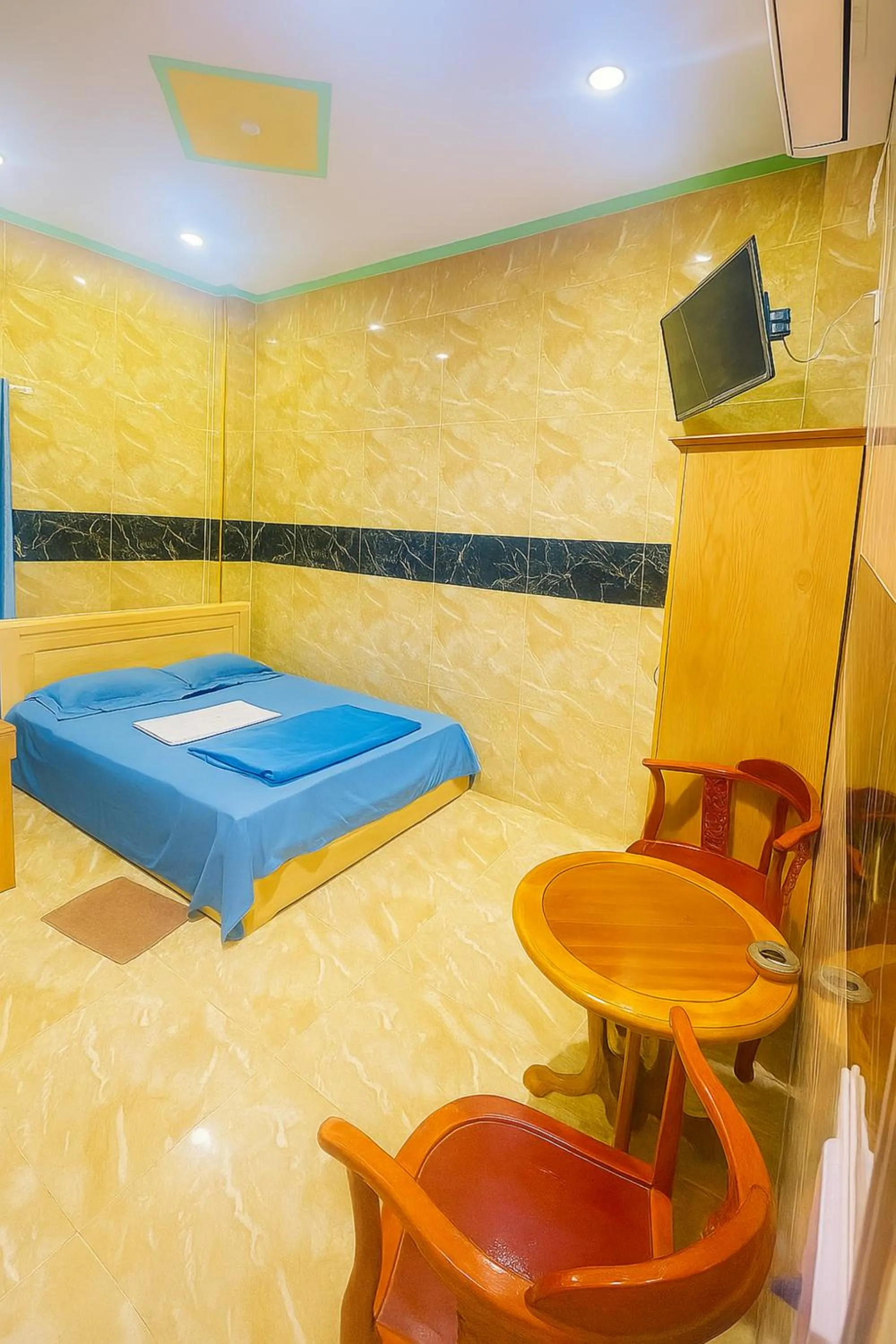 Bed in Khách Sạn Khánh Bình - Bình Dương