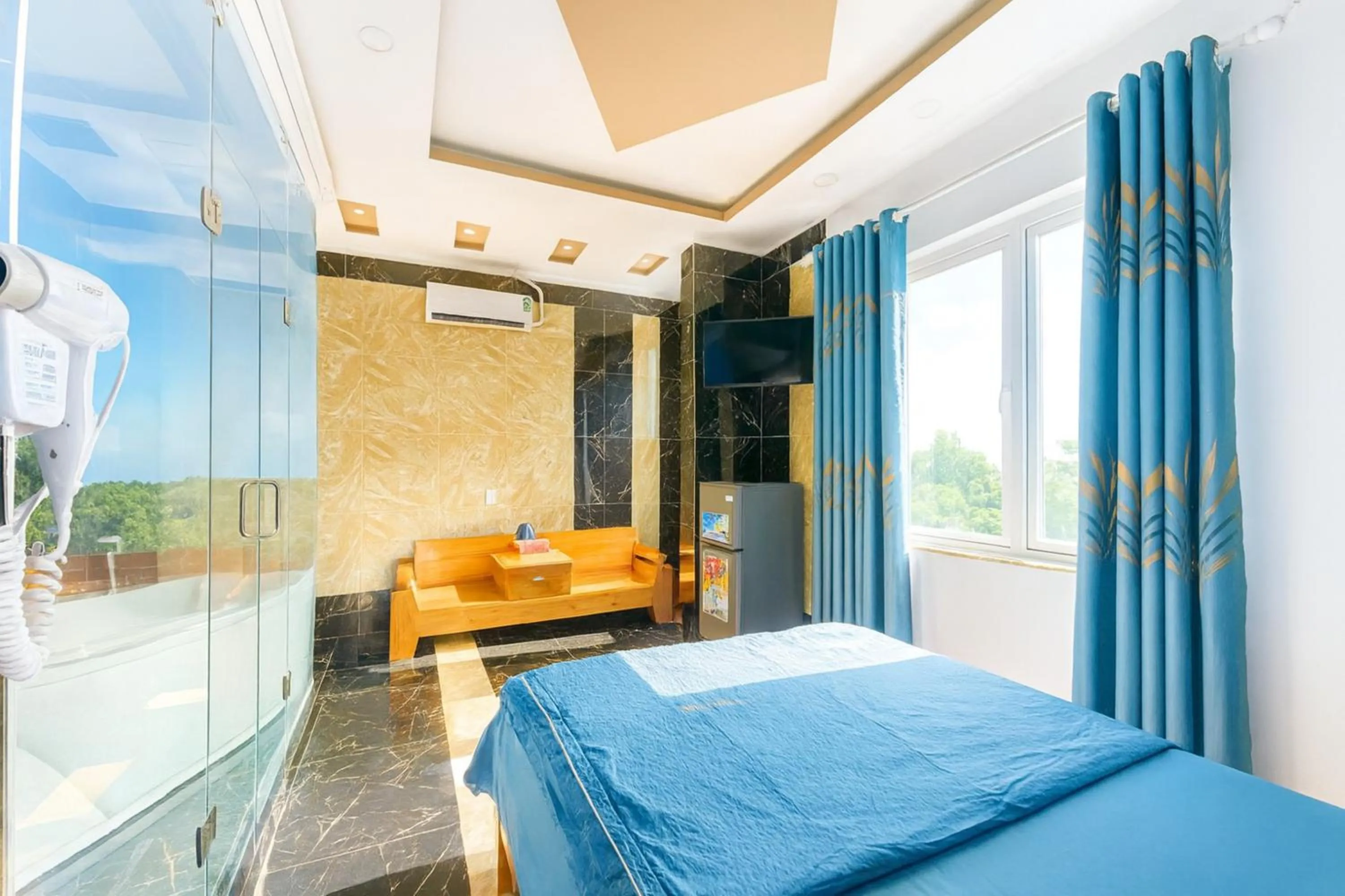 Bed in Khách Sạn Khánh Bình - Bình Dương