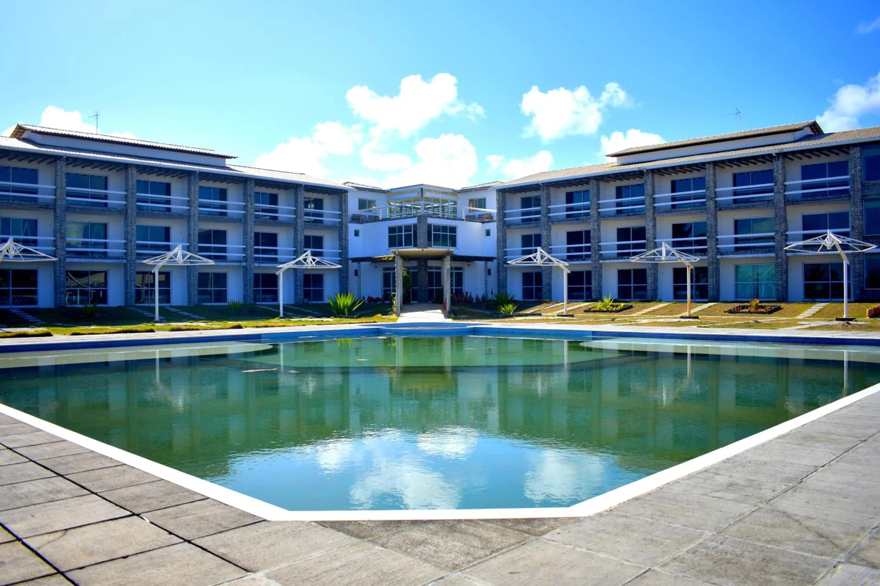 Property building in Eco Privillege Hotel