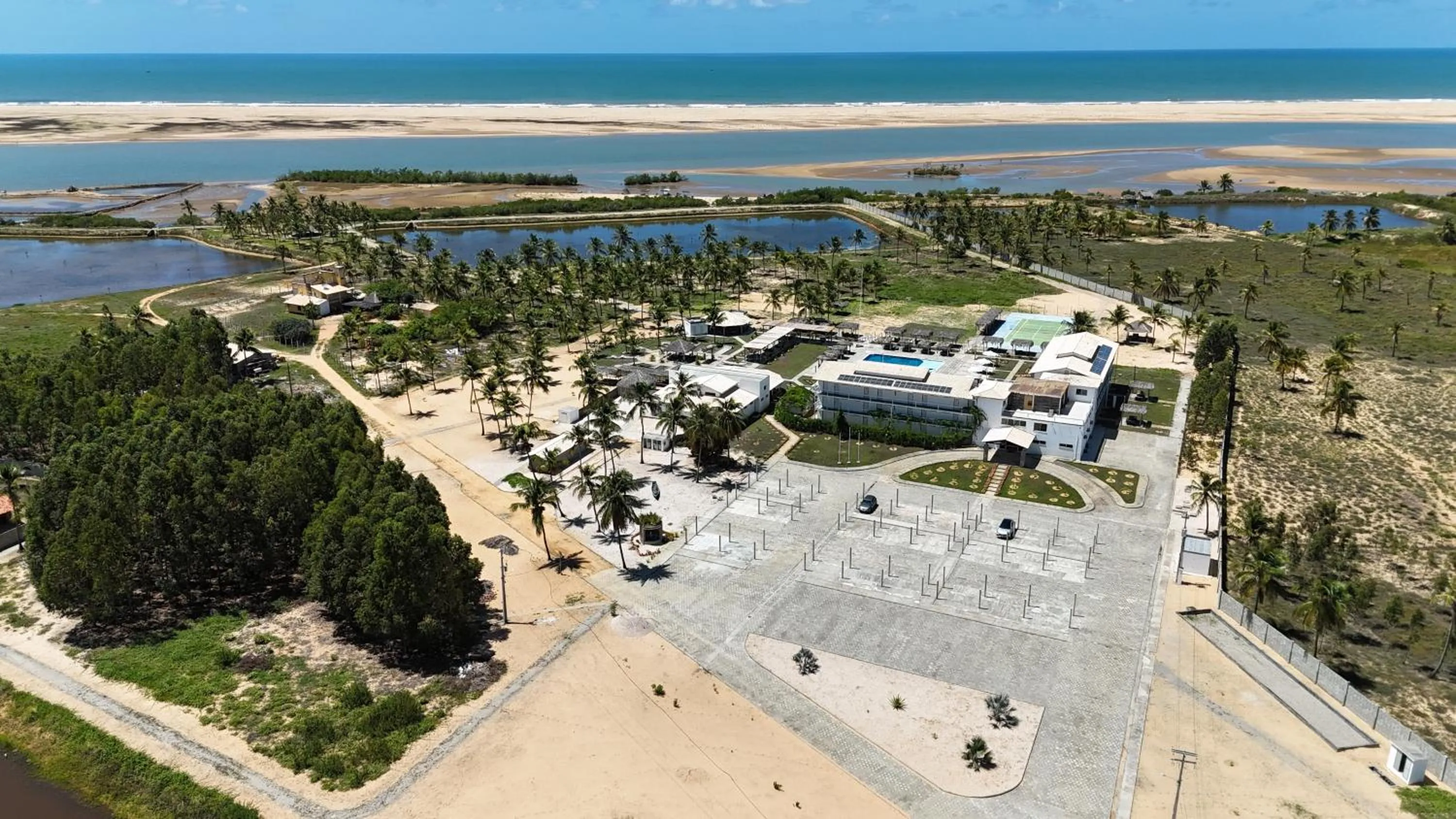 Property building in Eco Privillege Hotel