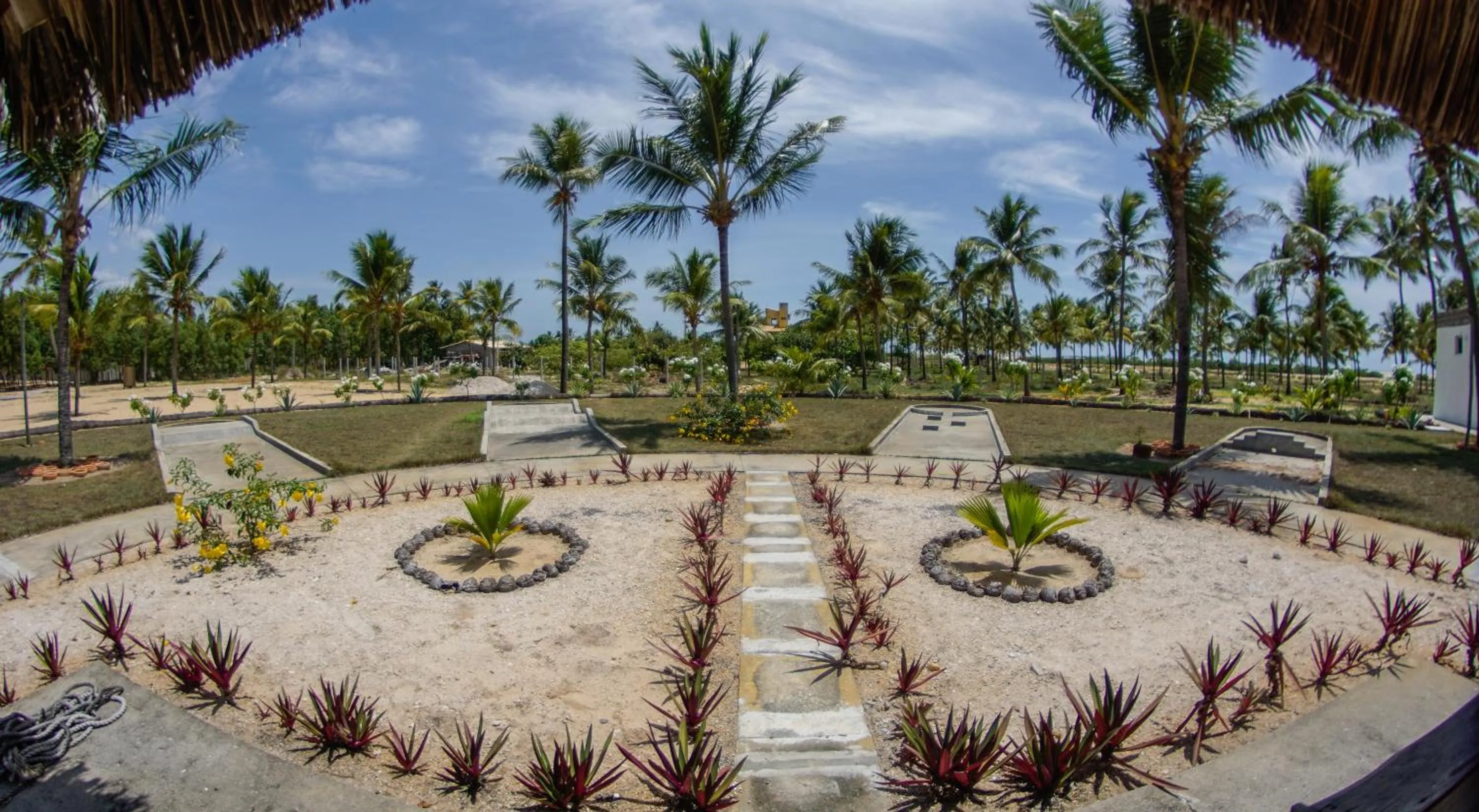 Garden in Eco Privillege Hotel