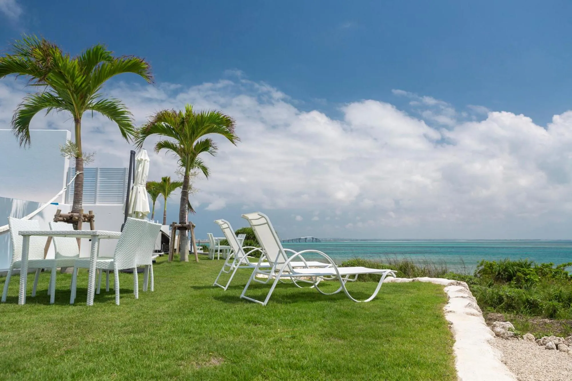 Garden view in Ronsard Resort IRABU