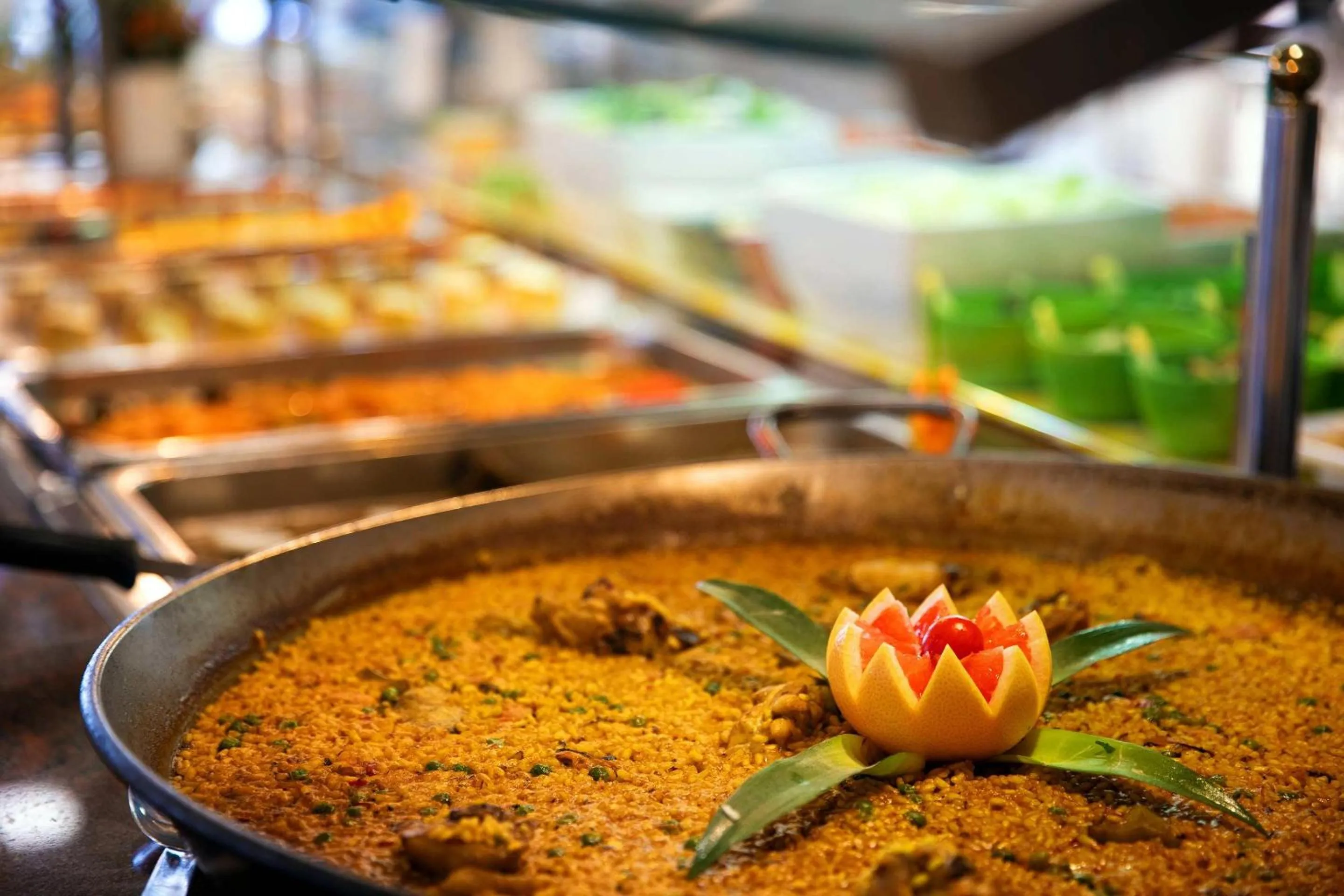 Restaurant/places to eat in Hotel Servigroup Papa Luna 4 Sup